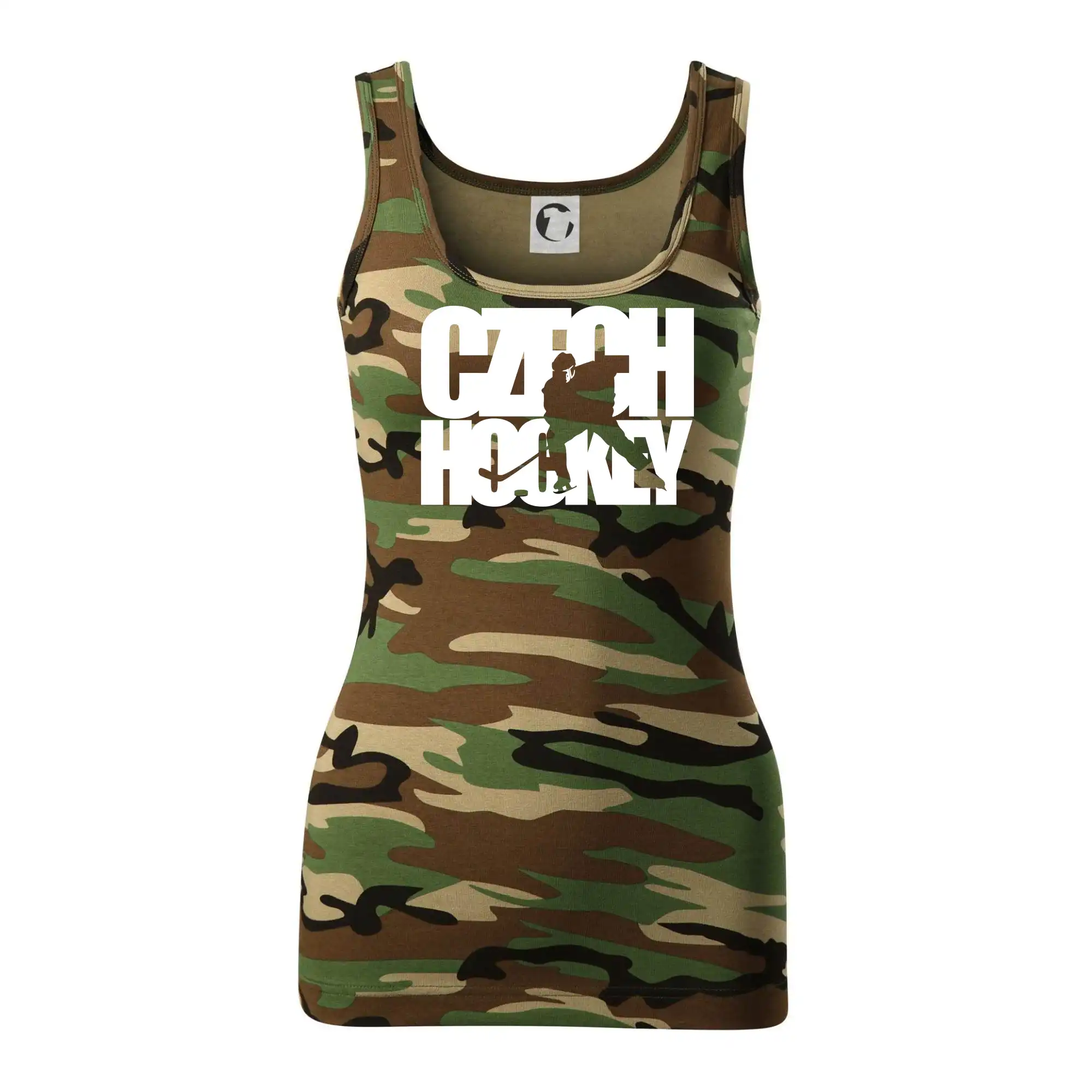 Czech hockey - nápis s hokejistou - Mistrovství světa v ledním hokeji 2026