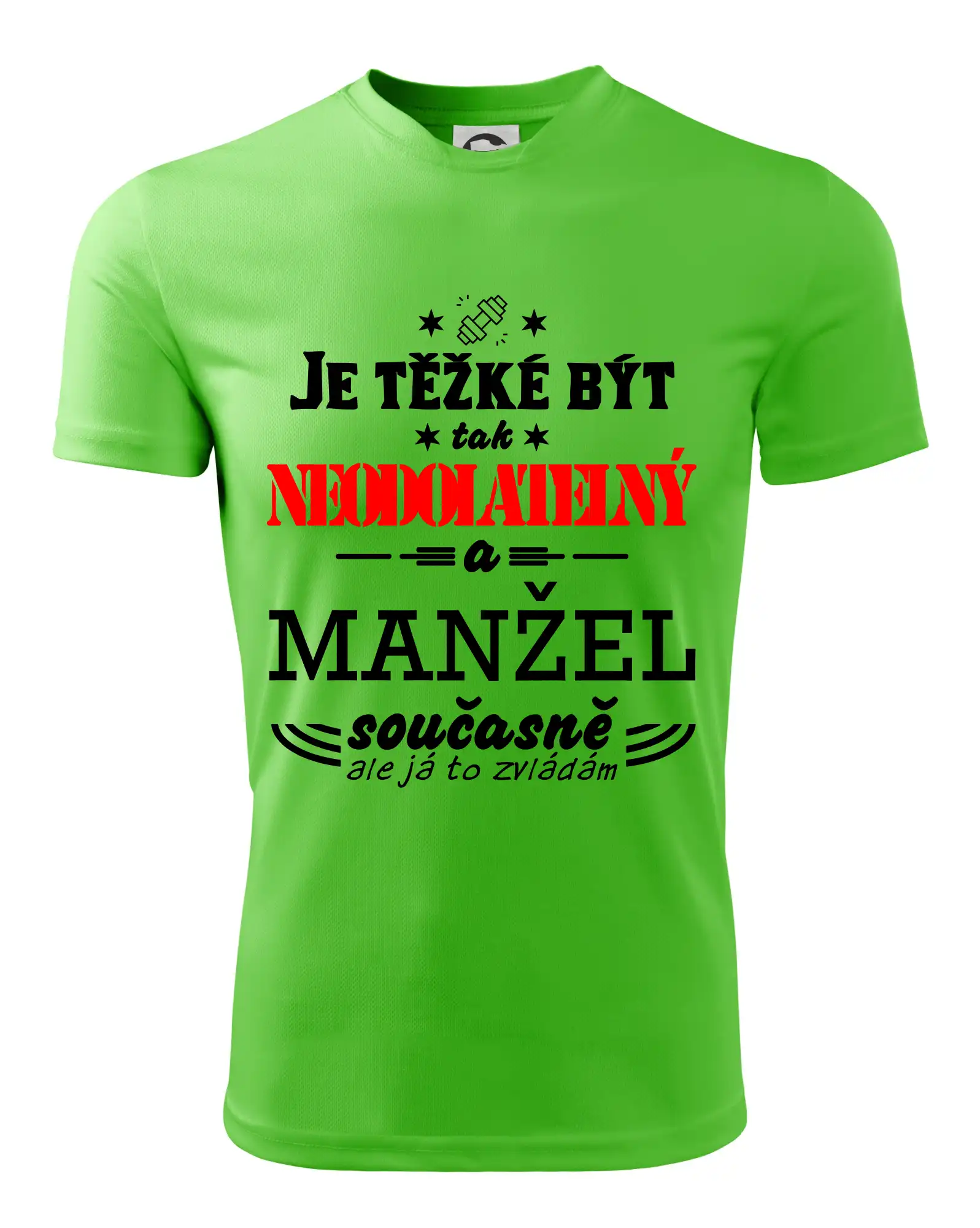 Je těžké být tak neodolatelný - manžel