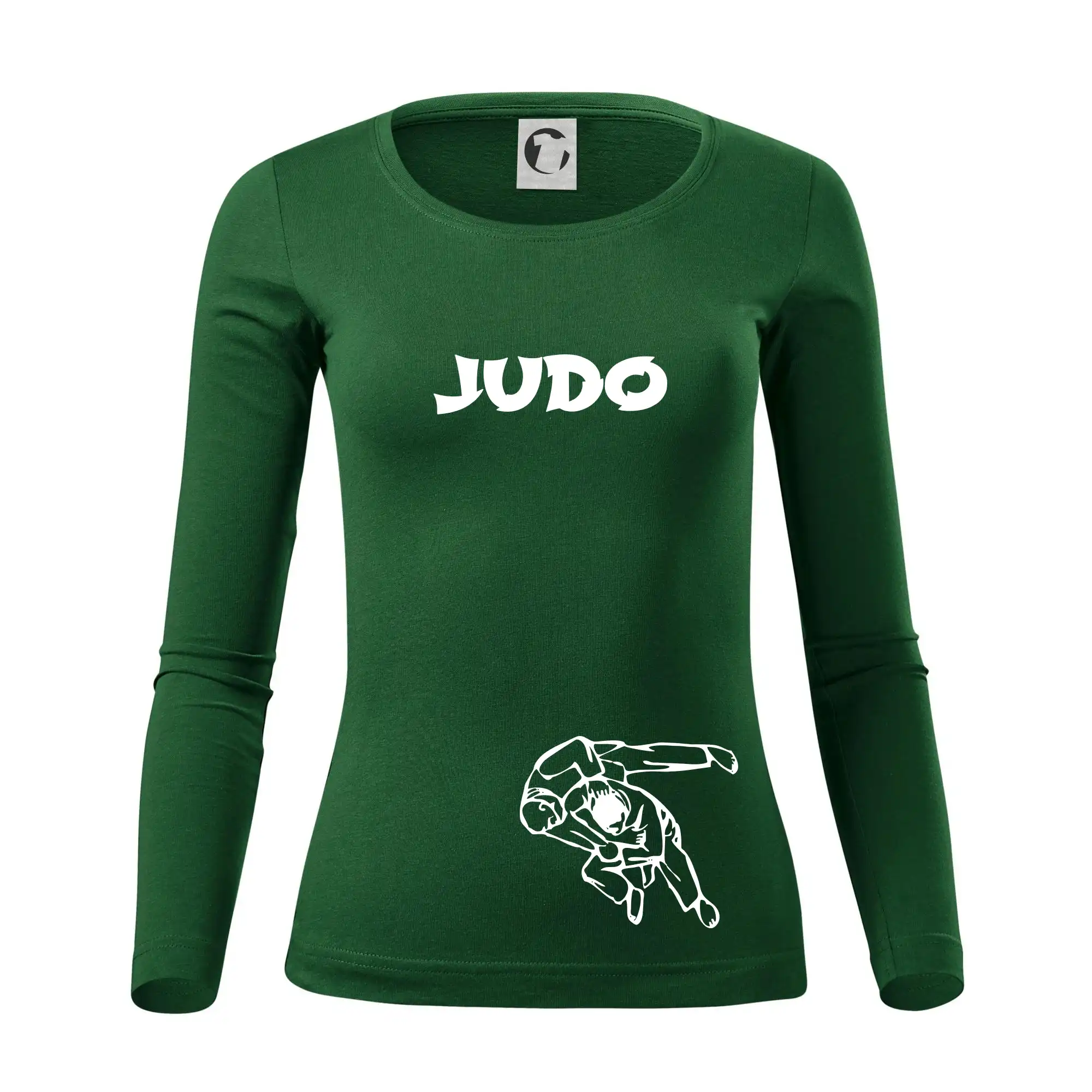 Judo nápis + postavy