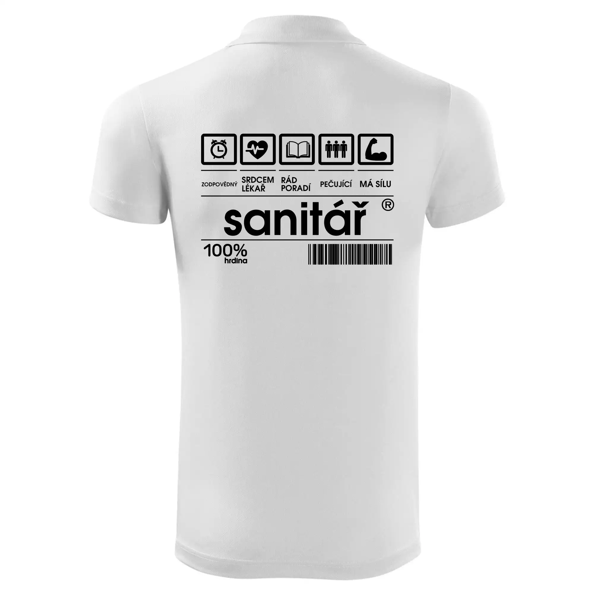 Čárový kód sanitář