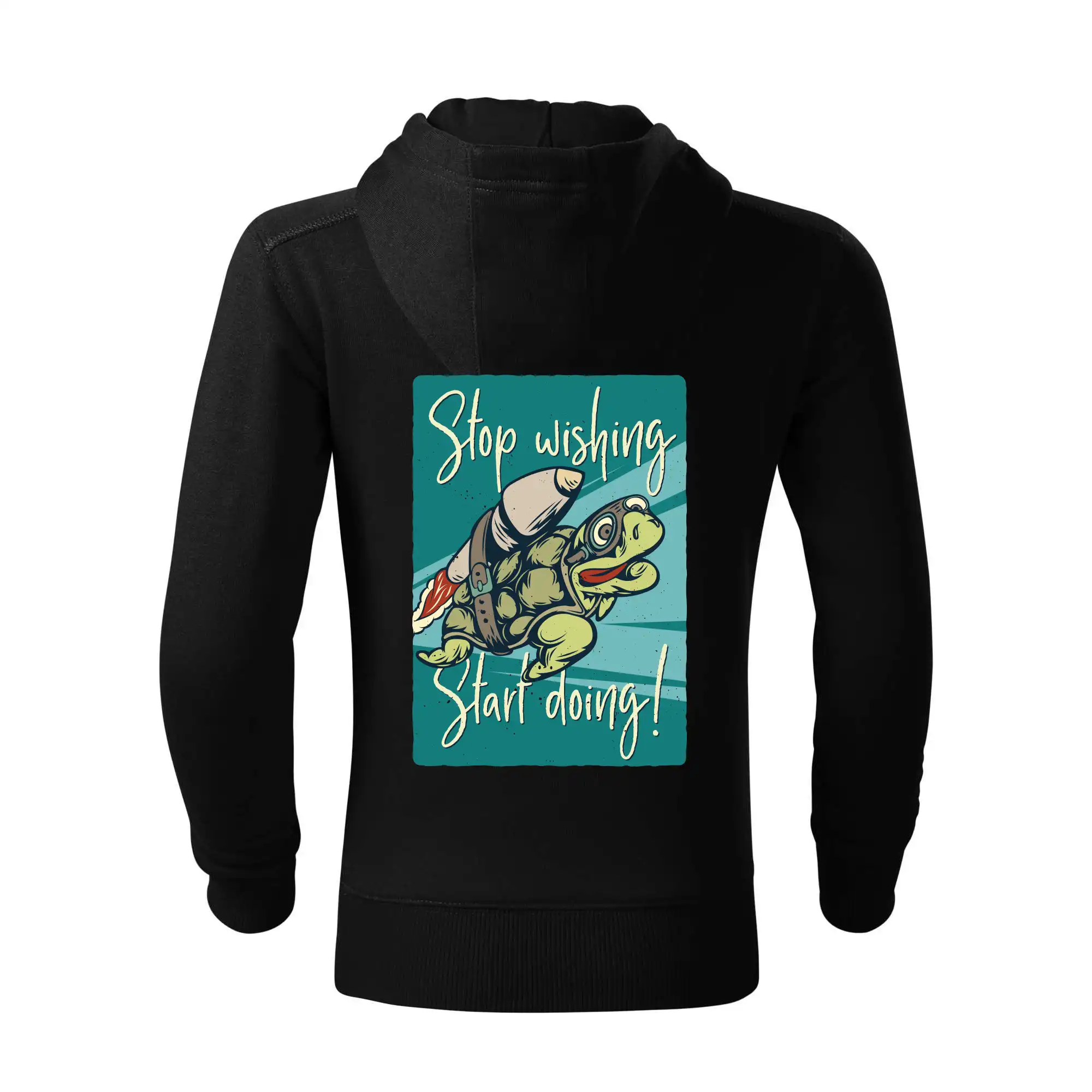 Stop wishing start doing želva