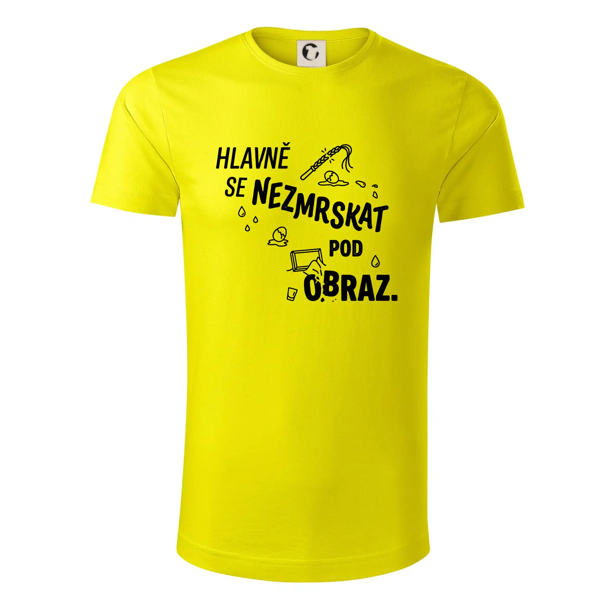 Hlavně se nezmrskat pod obraz