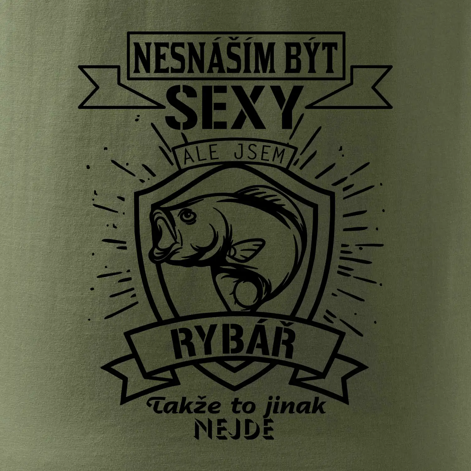 Nesnáším být sexy - rybář