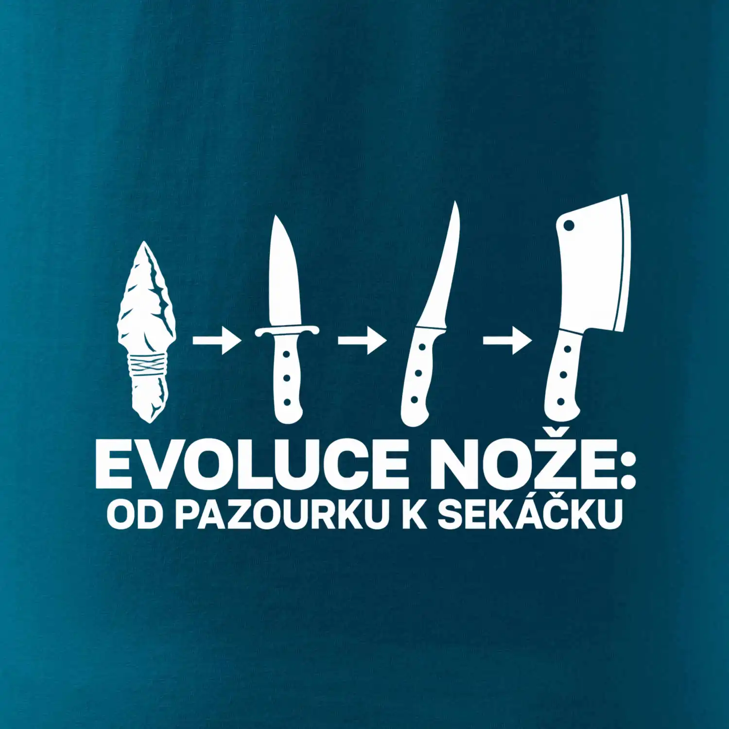 Evoluce nože od pazourku k sekáčku