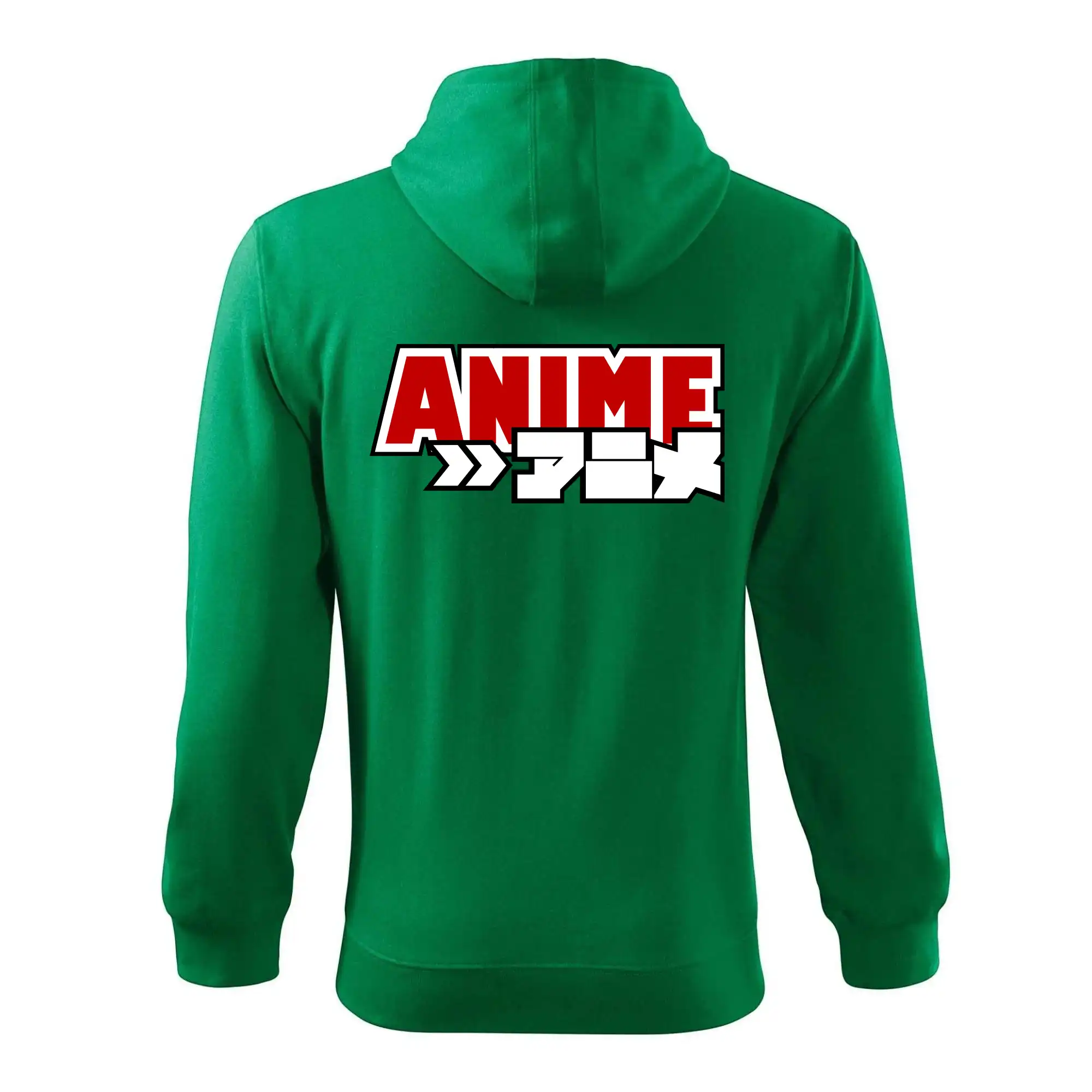 Anime nápis červený