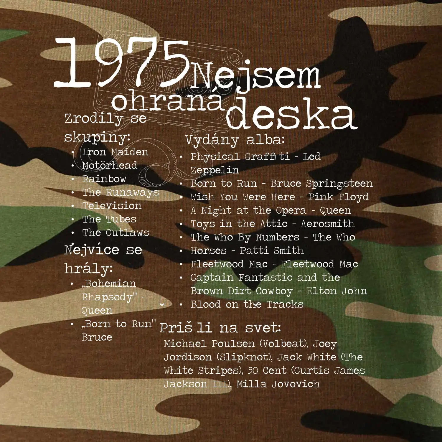 Nejsem ohraná deska 1975