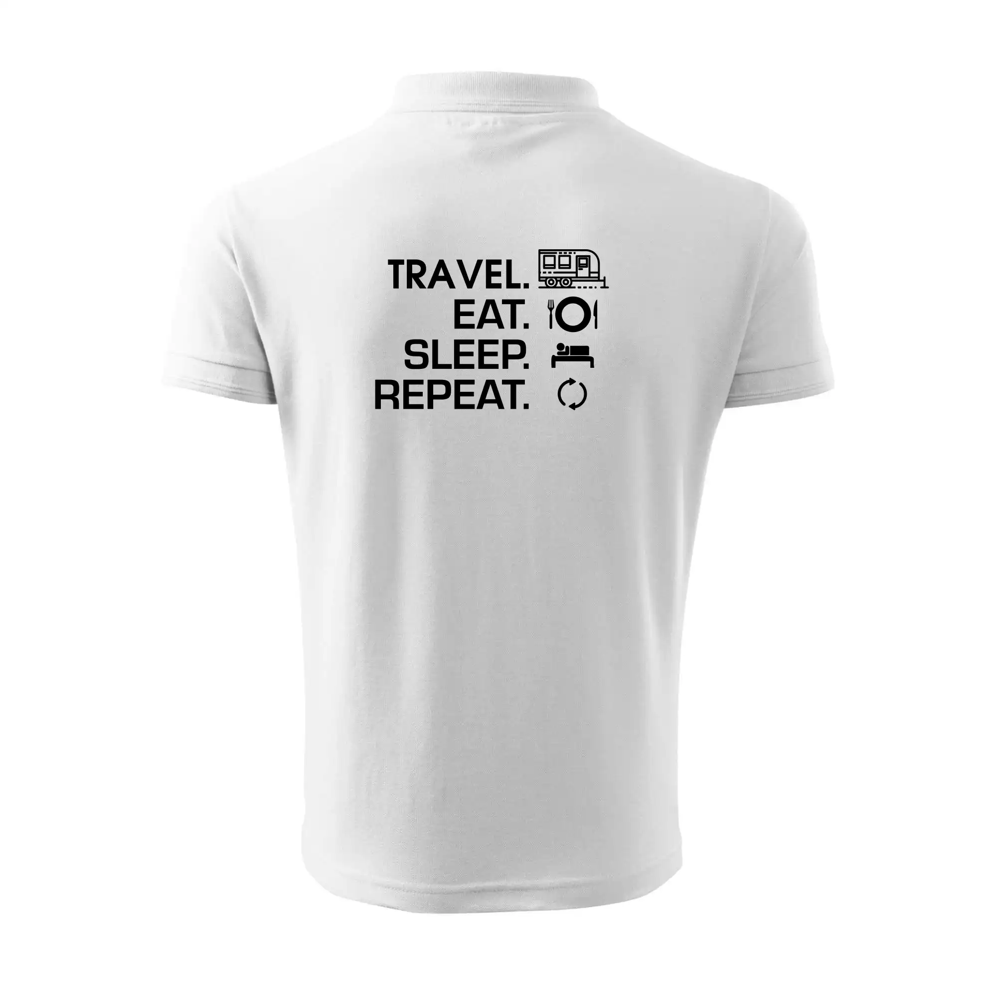 Eat sleep travel - Velký  přívěs