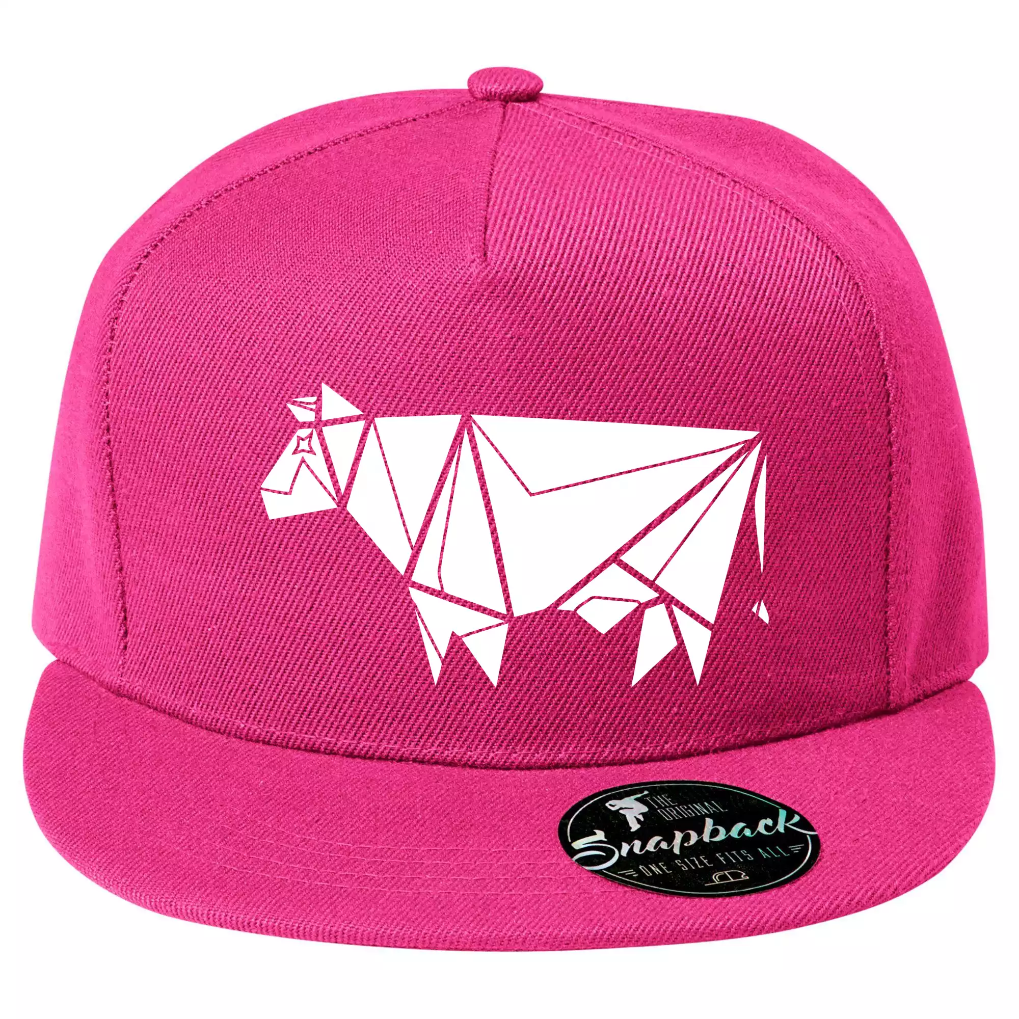 Origami kráva z boku