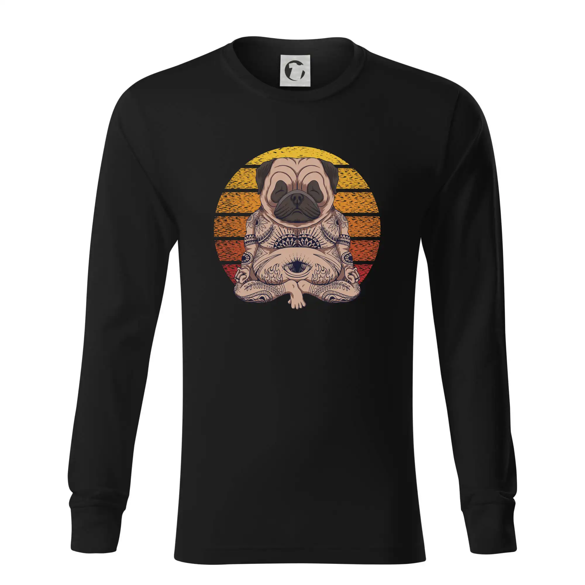 Yoga meditace - pug