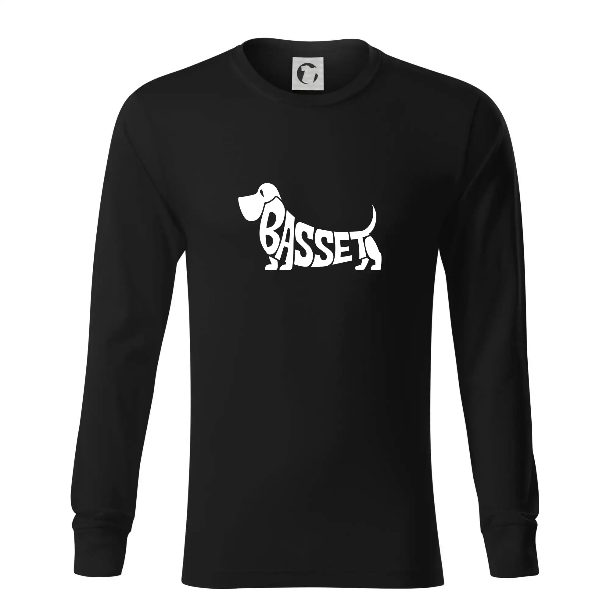 Basset nápis v těle