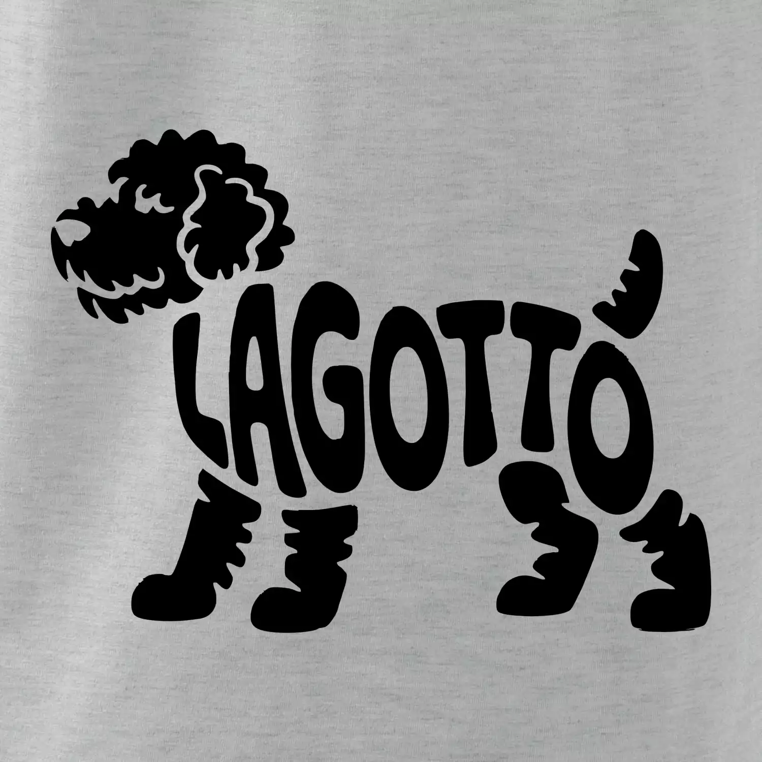 Lagotto nápis v těle