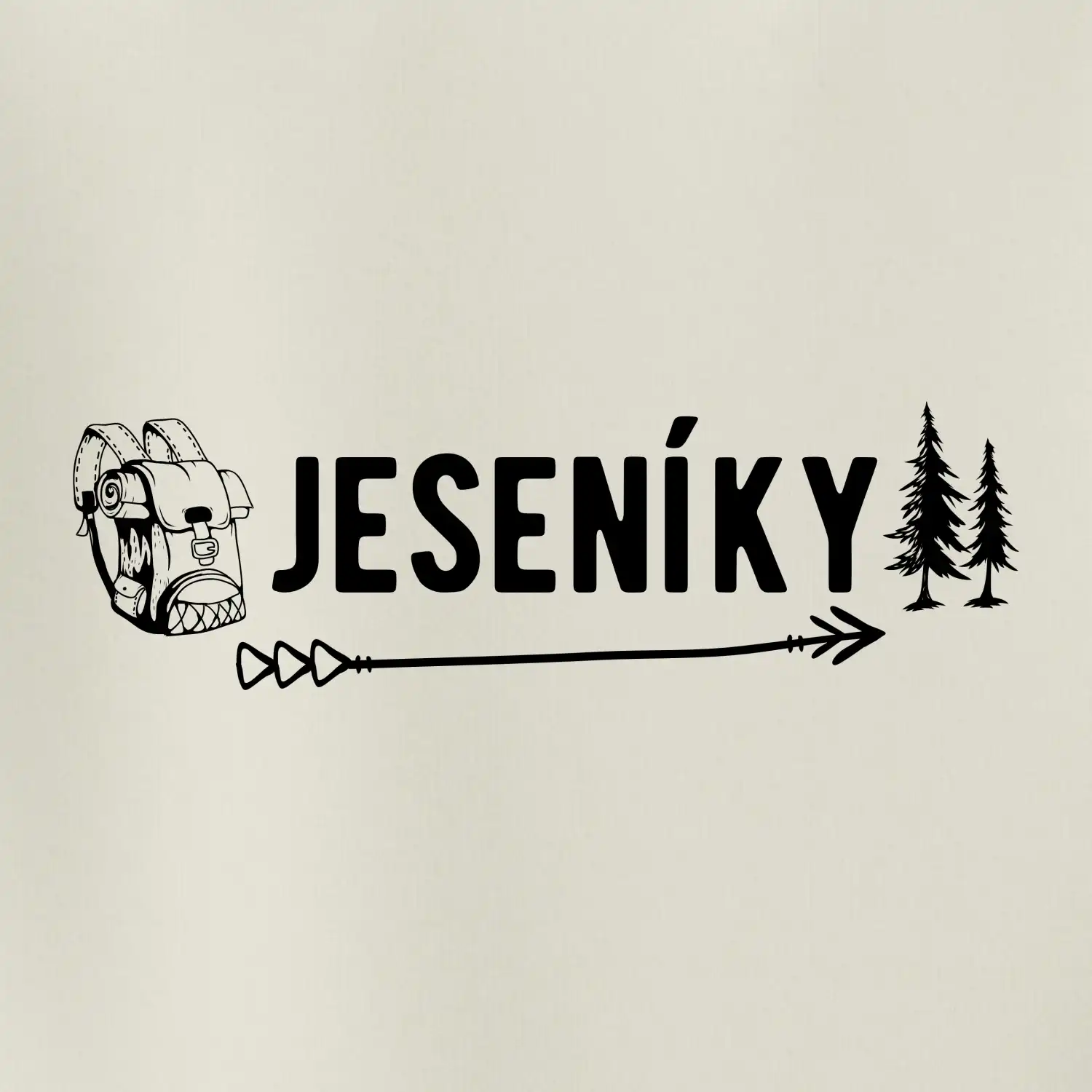 Jeseníky nápis