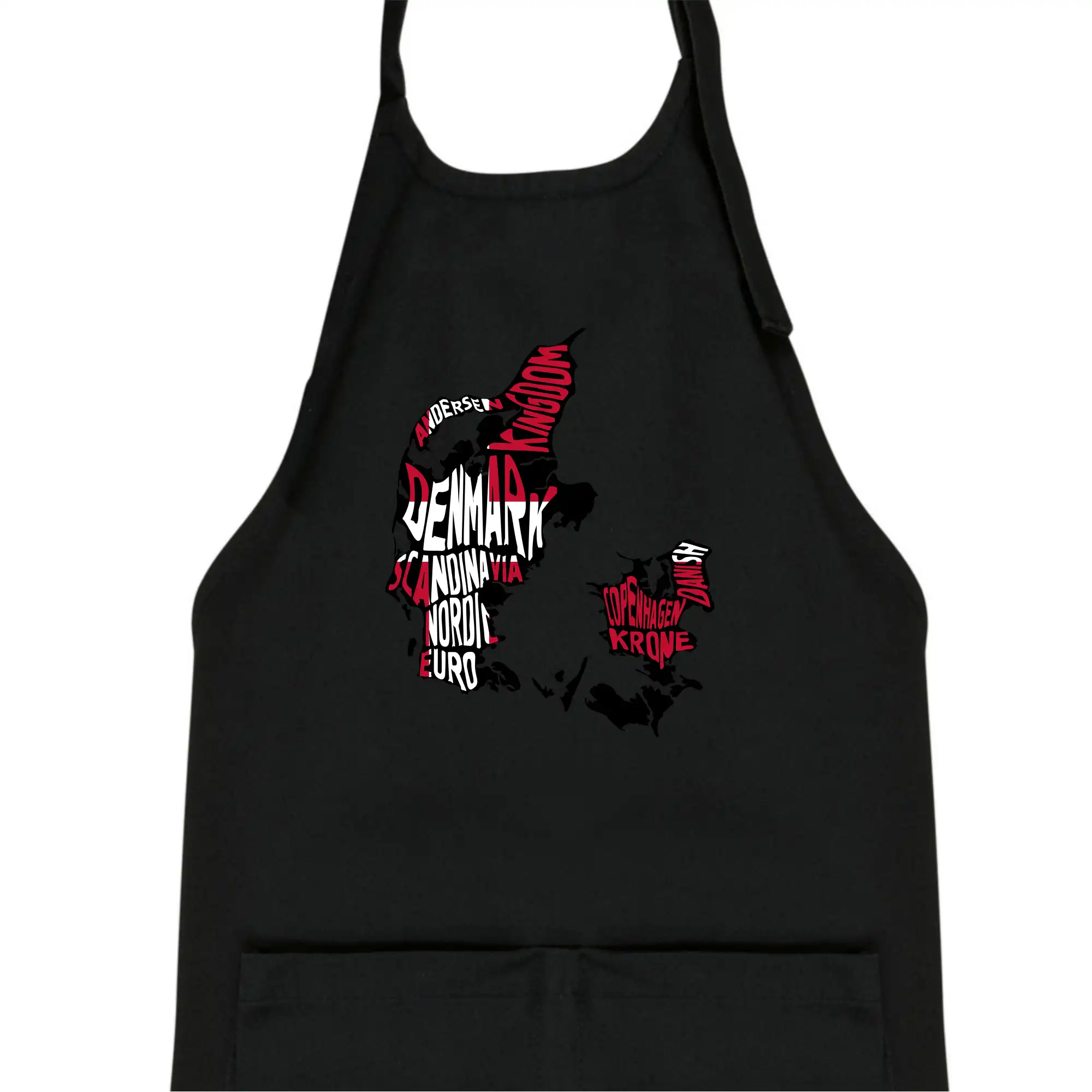 Mapy - názvy měst - Dánsko