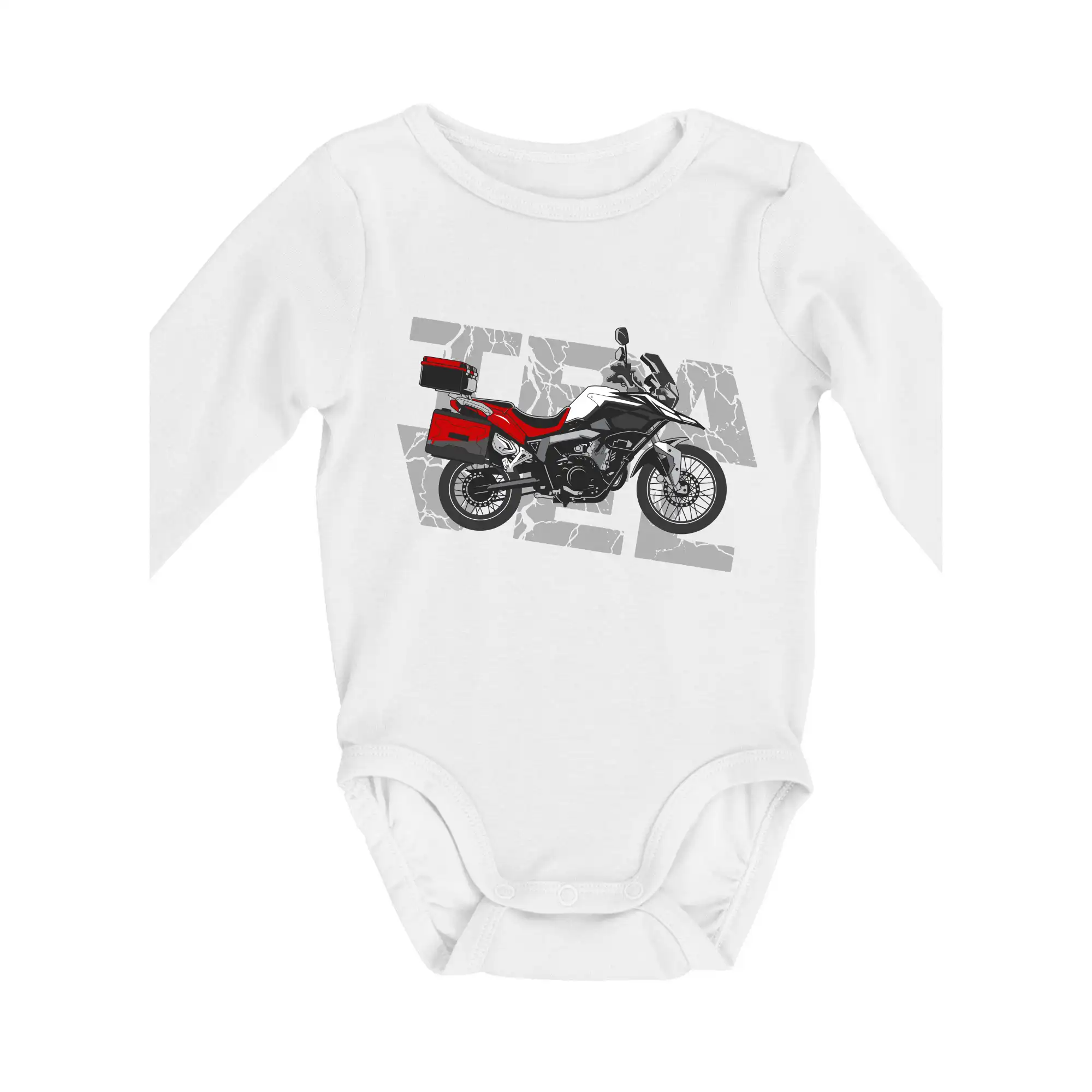 Cestovní enduro červená