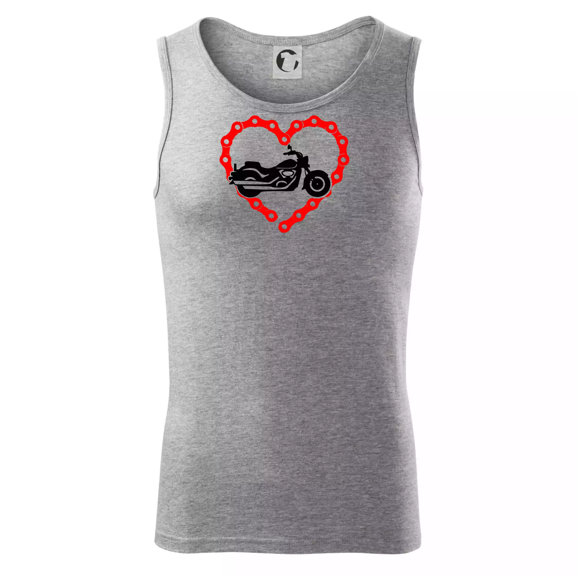 Moto srdce řetěz - chopper