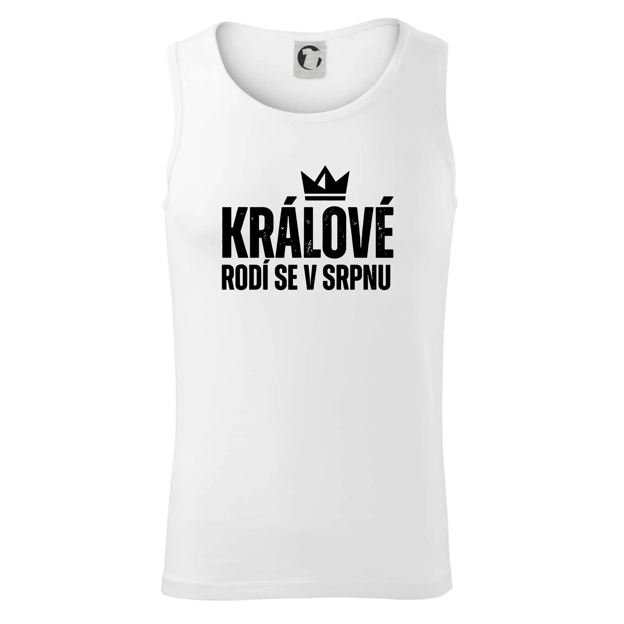 Jednoduchý nápis - Králové rodí se v srpnu