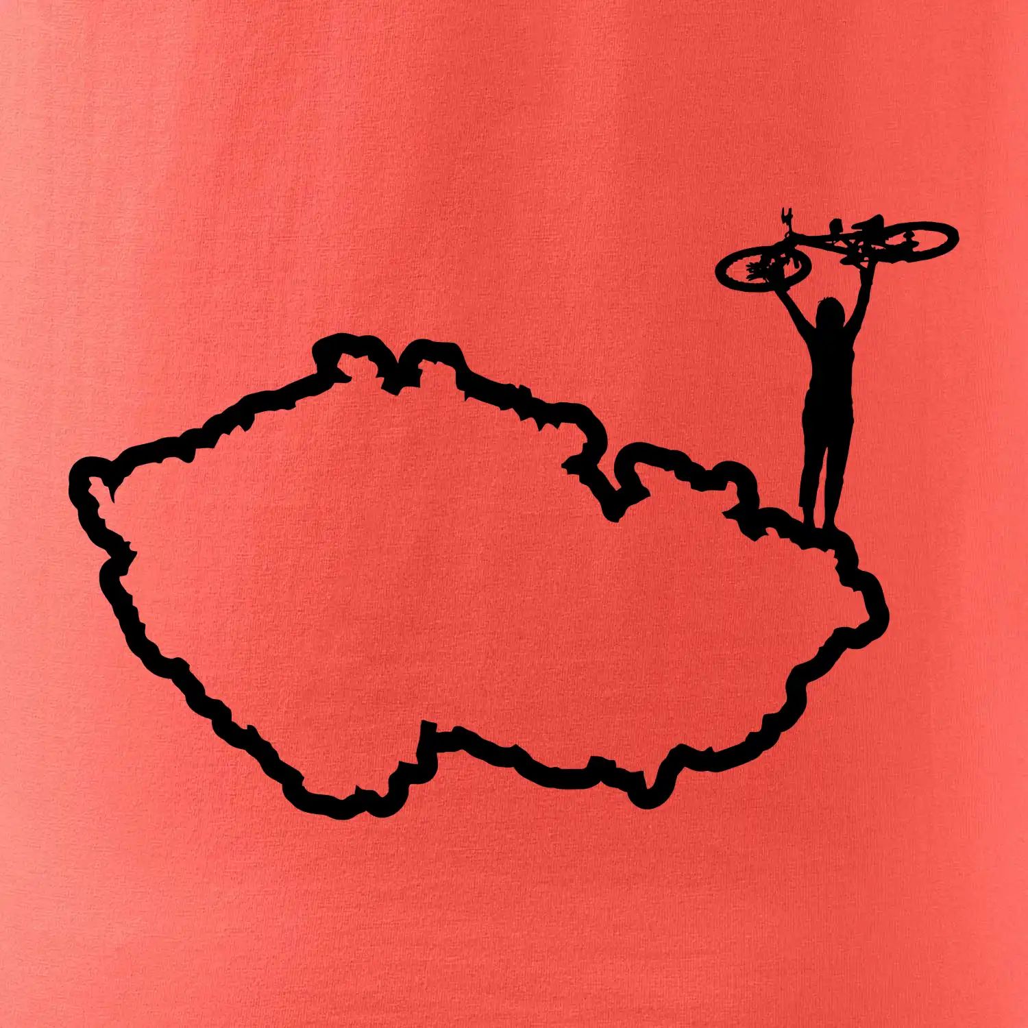 Cyklistka - Mapa ČR