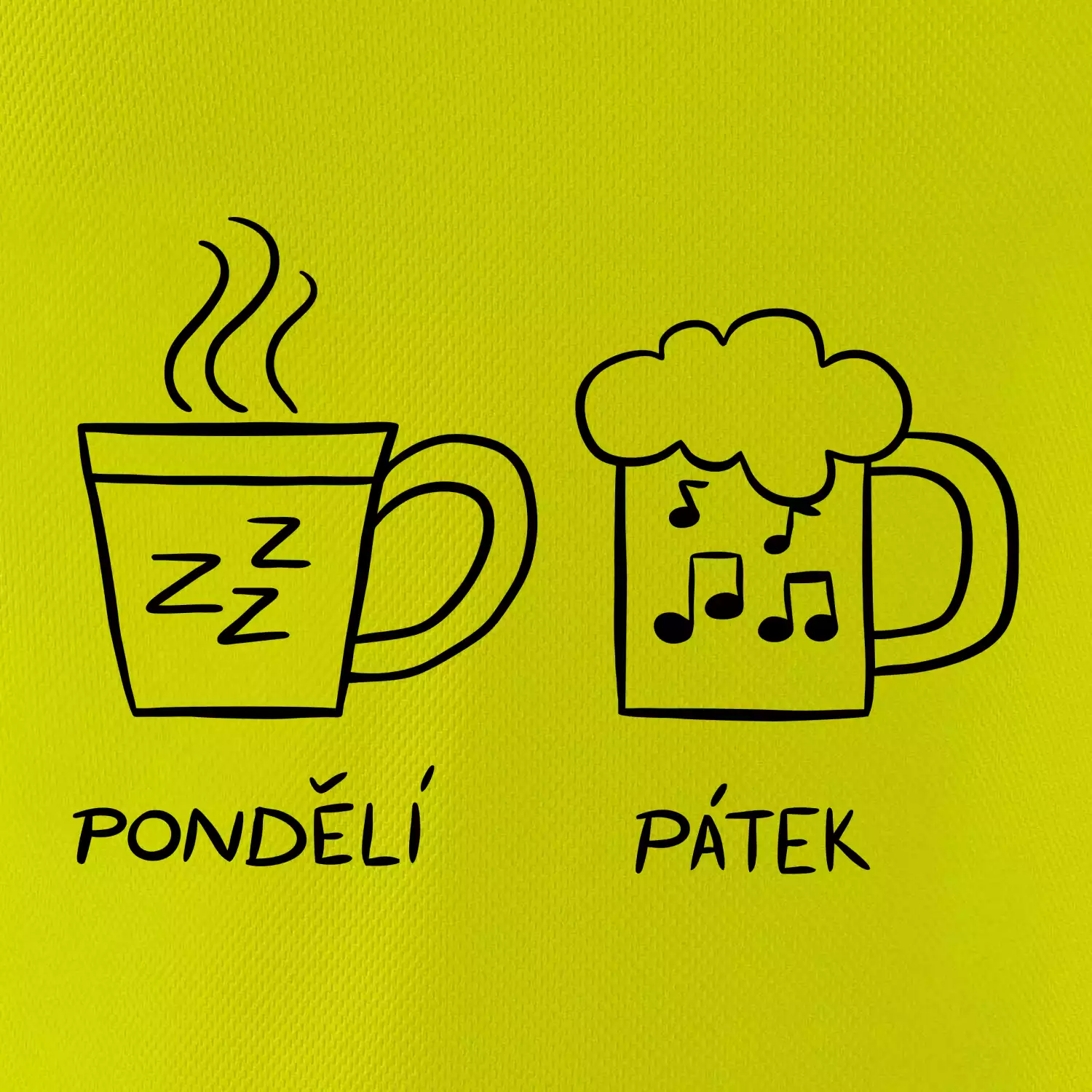 Pondělí Pátek - Kafe Pivo