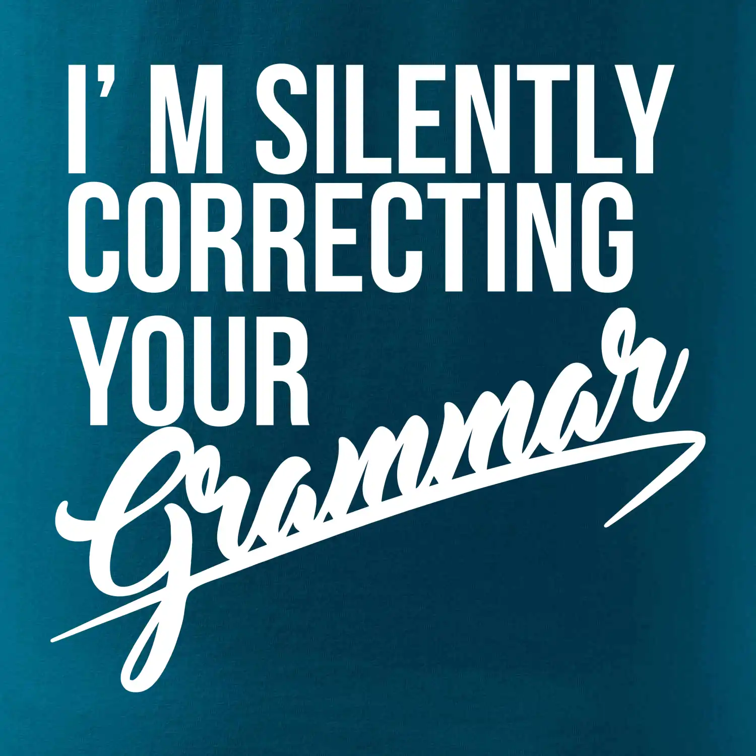 Correcting grammar
