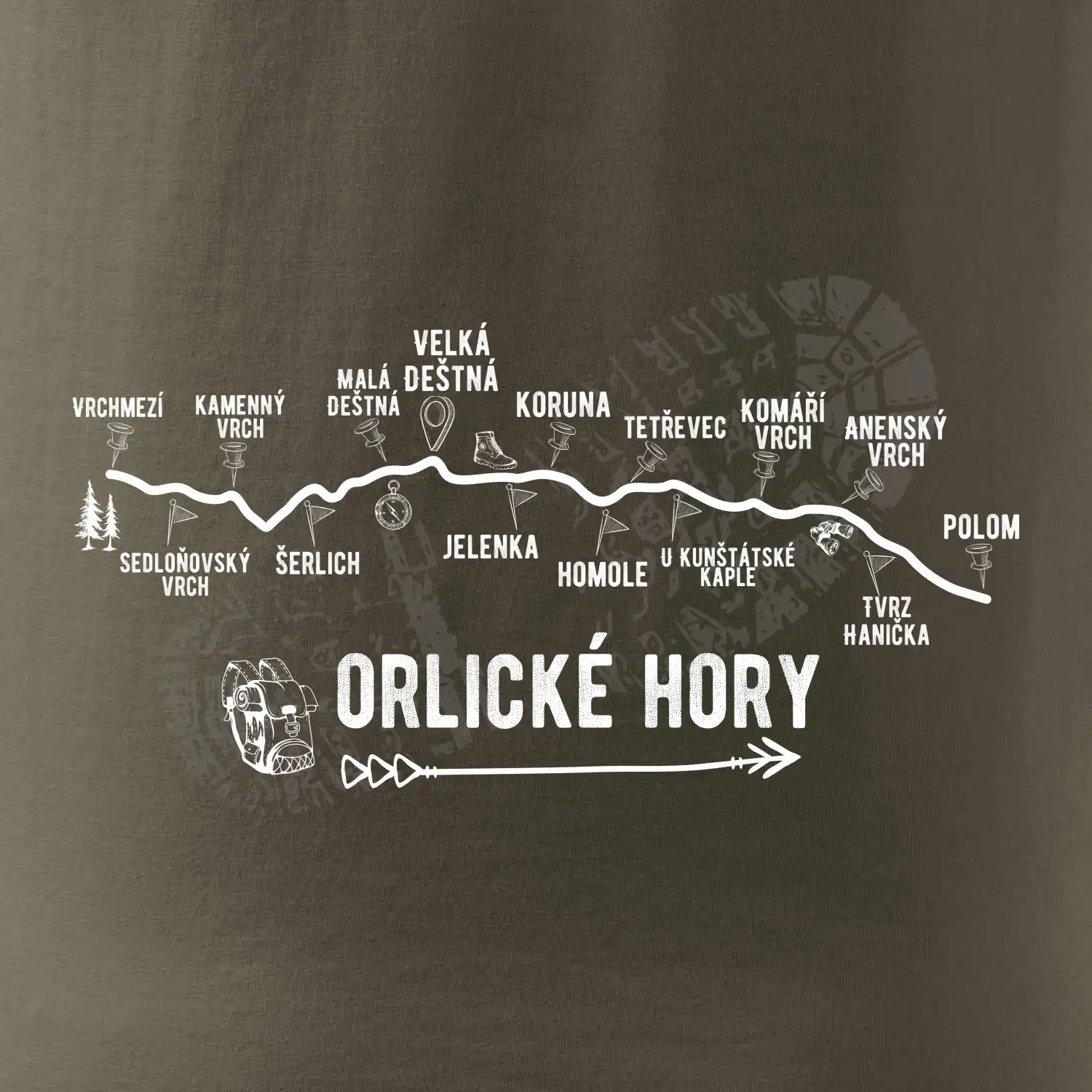 Profil Orlických hor