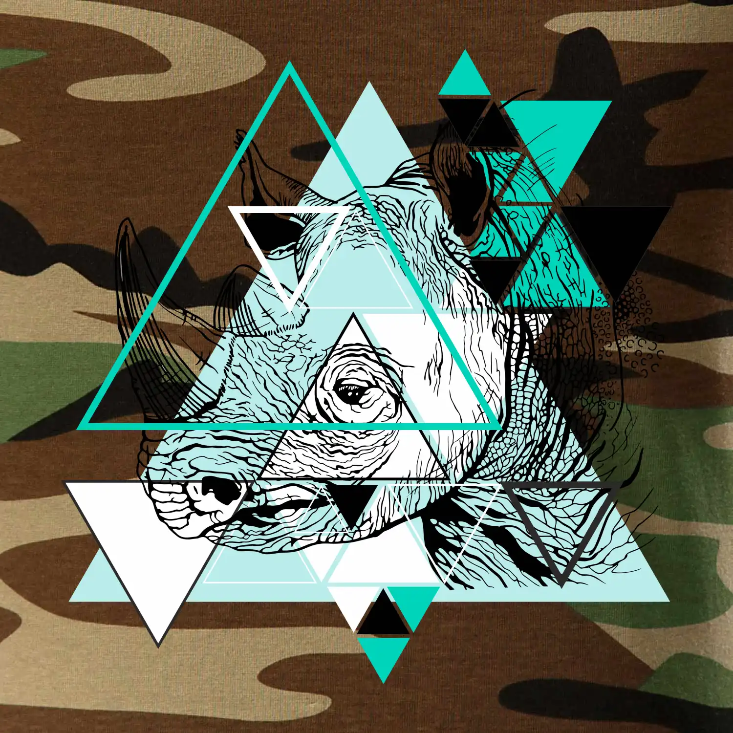 Bílý nosorožec (Pecka design)