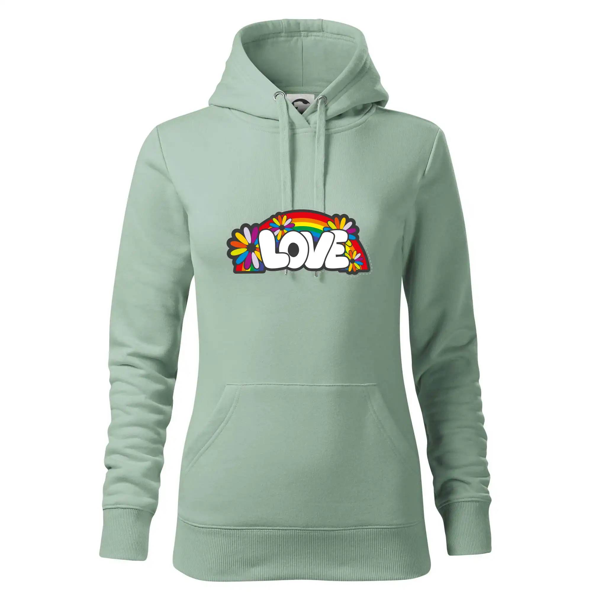 Love s duhou v pozadí