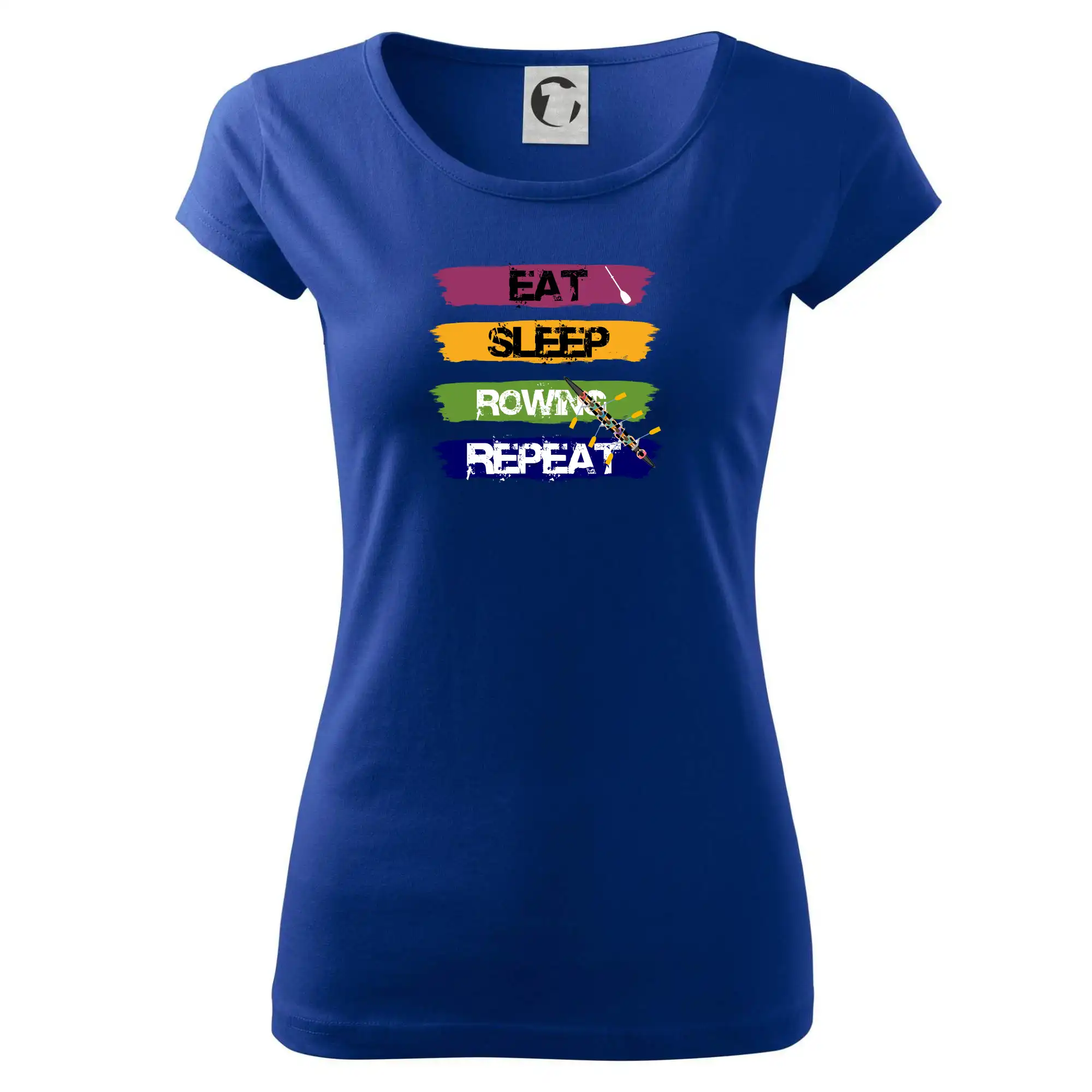 Eat sleep rowing repeat barevné