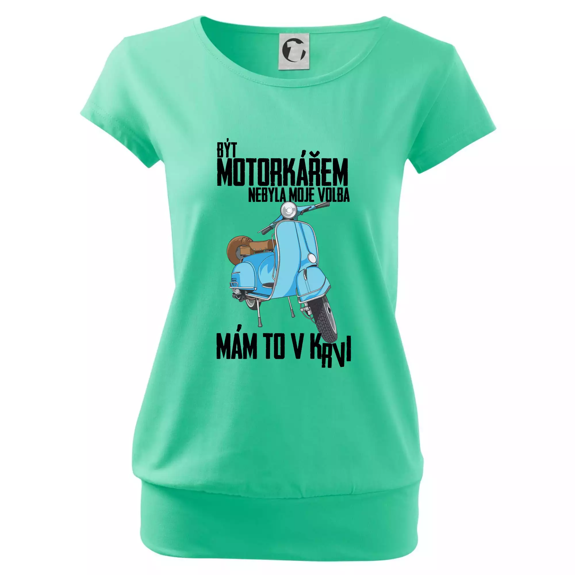 Být motorkářem nebyla moje volba skútr