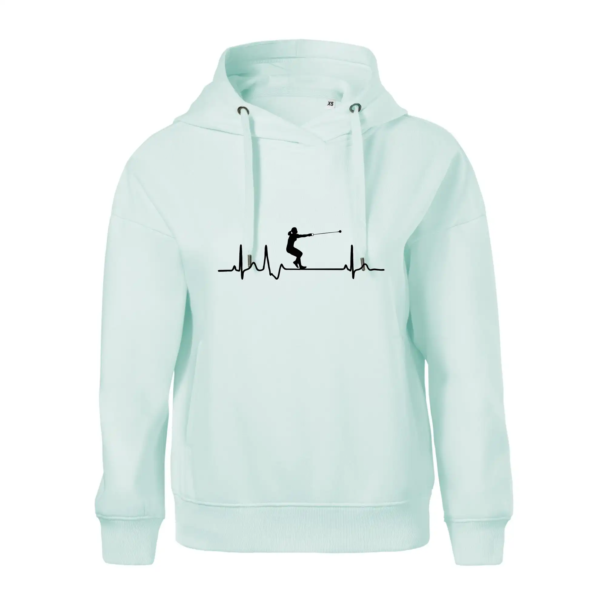 EKG hod kladivem žena