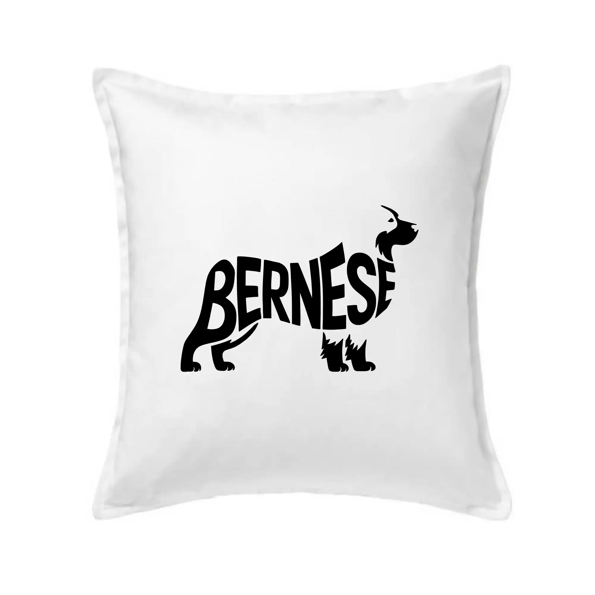 Bernese Mountain Dog nápis v těle