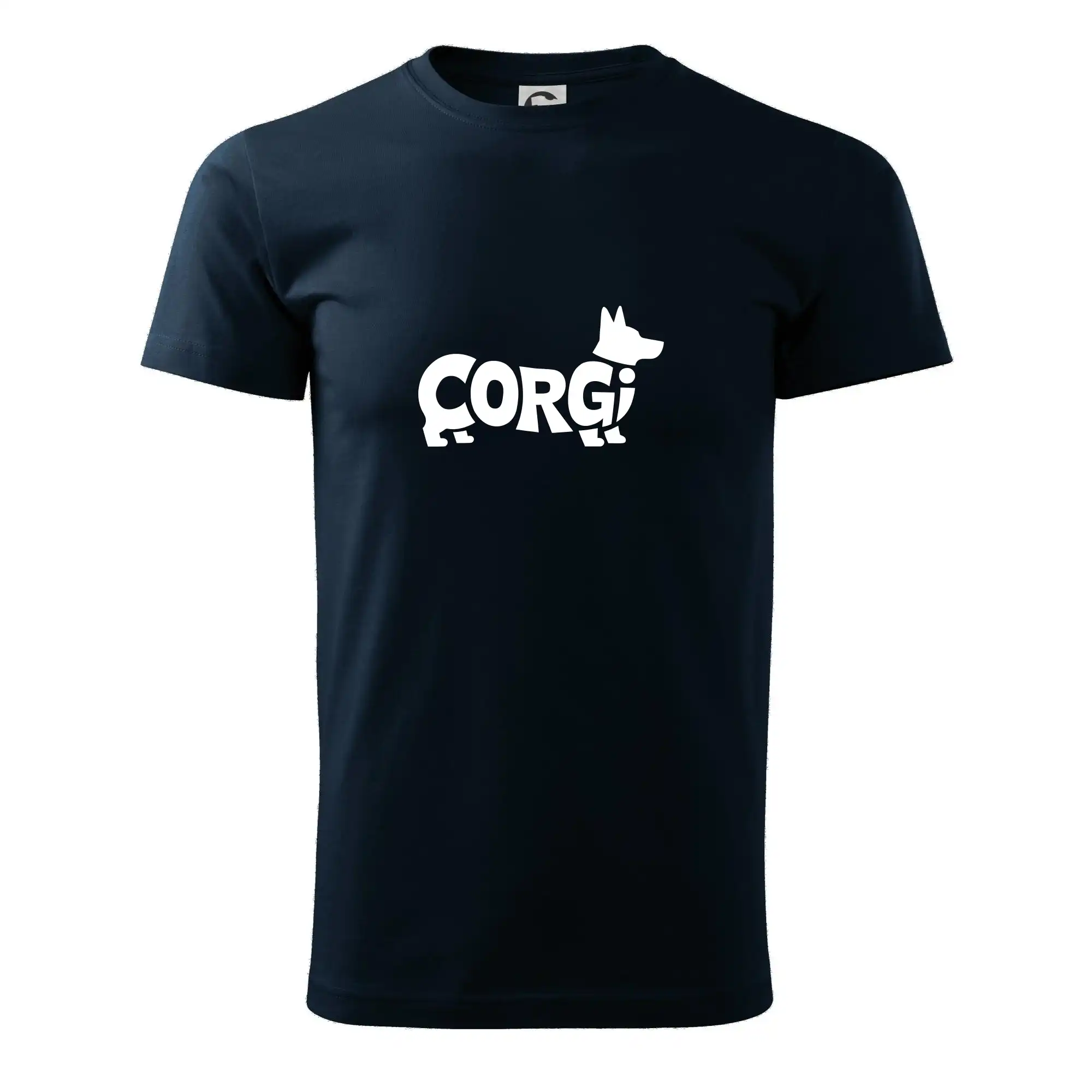Corgi nápis v těle