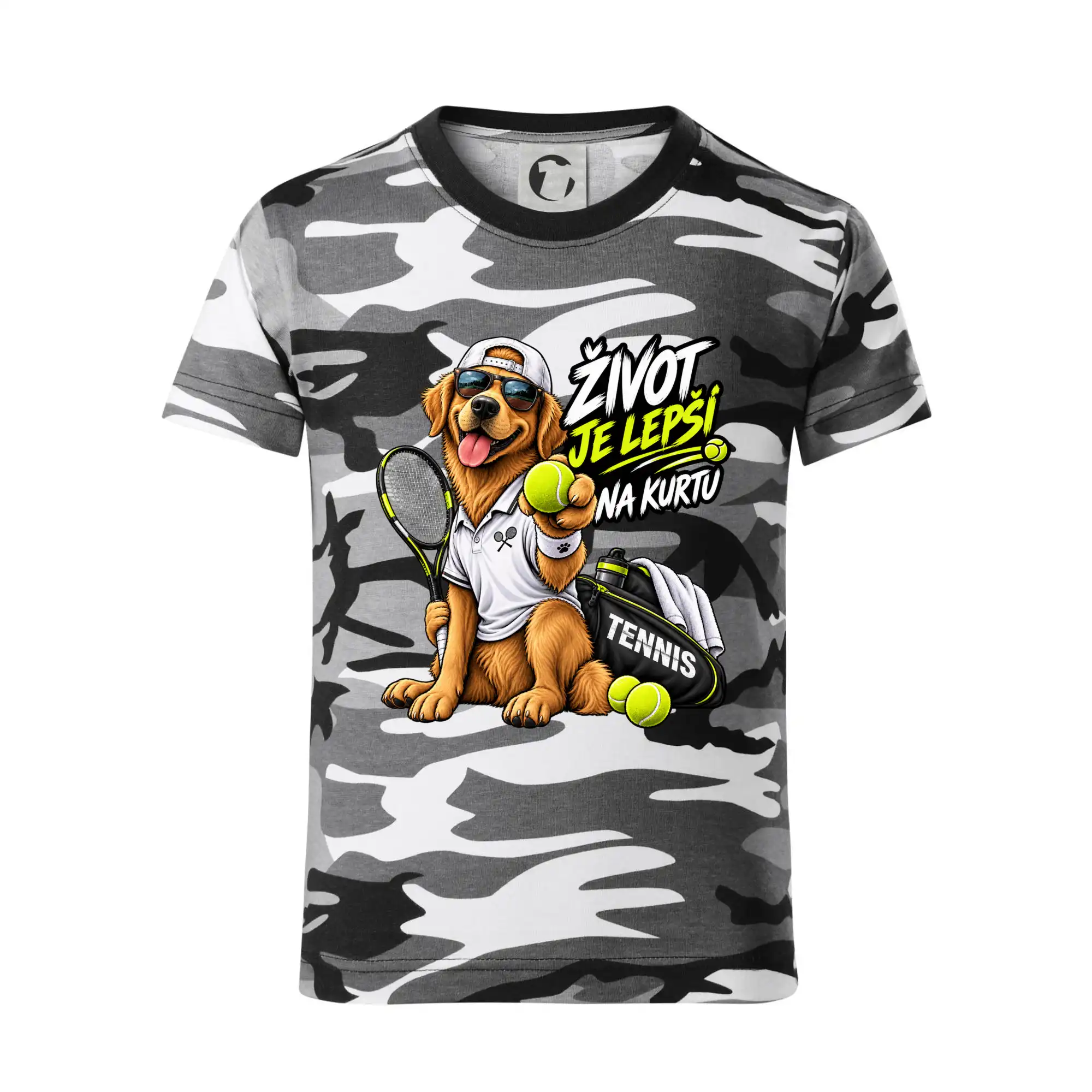 Život je lepší na kurtu pes