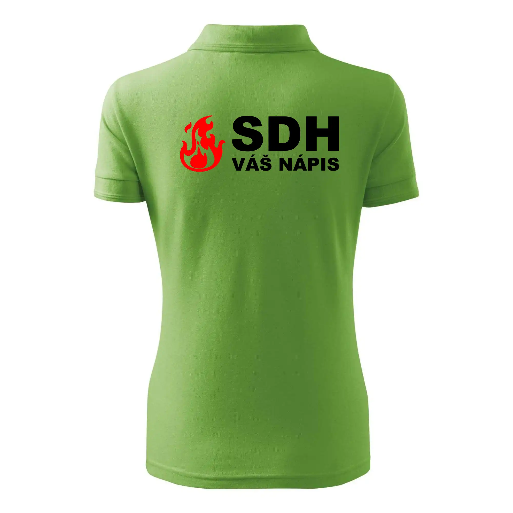 SDH nápis (oheň, firesport, název sboru - vlastní nápis)