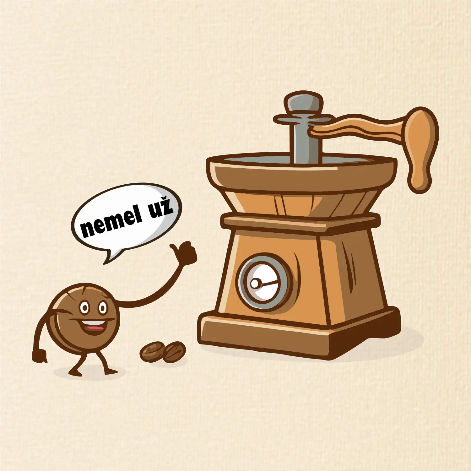 Nemel už - káva