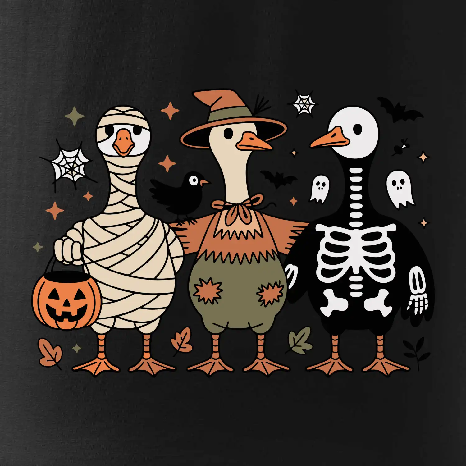 Halloweenské kachny