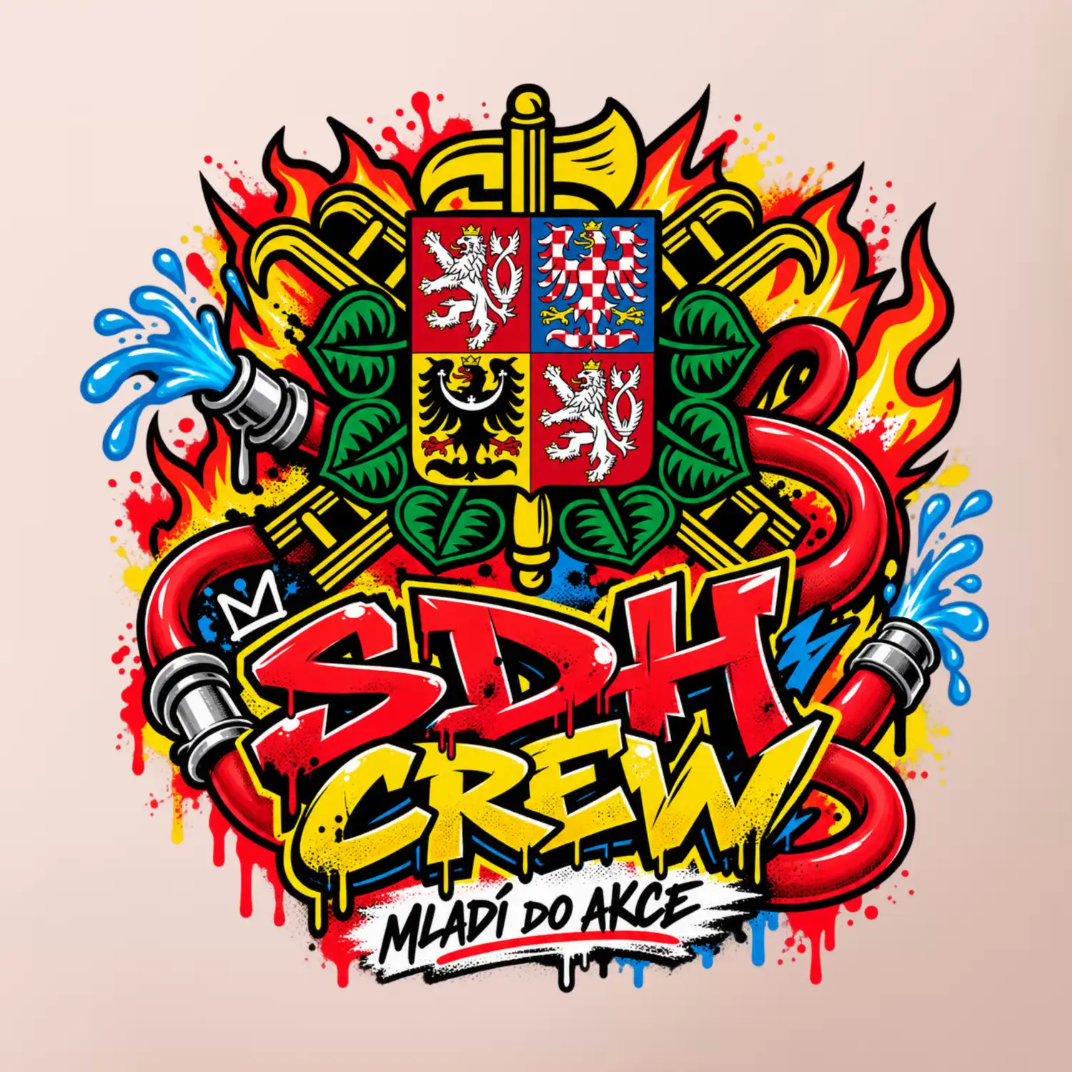 SDH crew mladí hasiči do akce