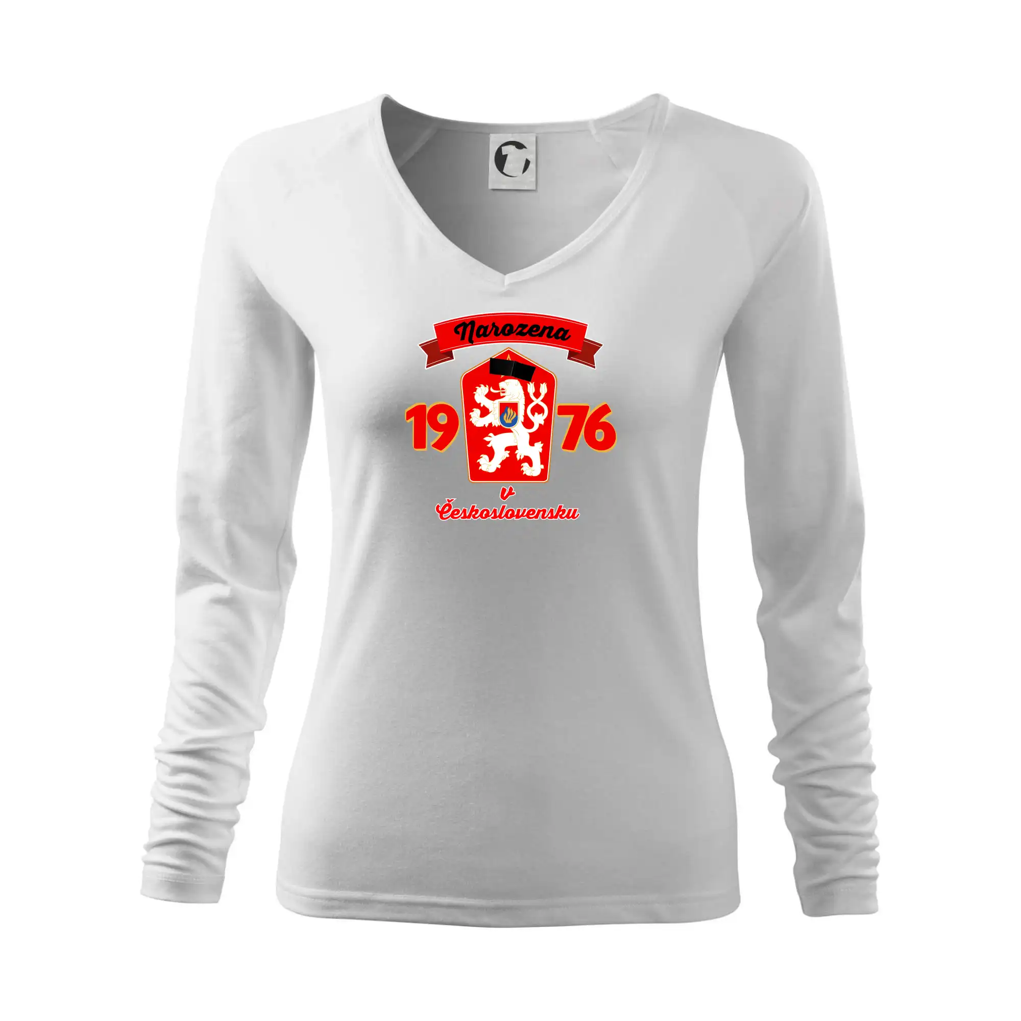 Narozena v Československu - Přelepený znak 1976