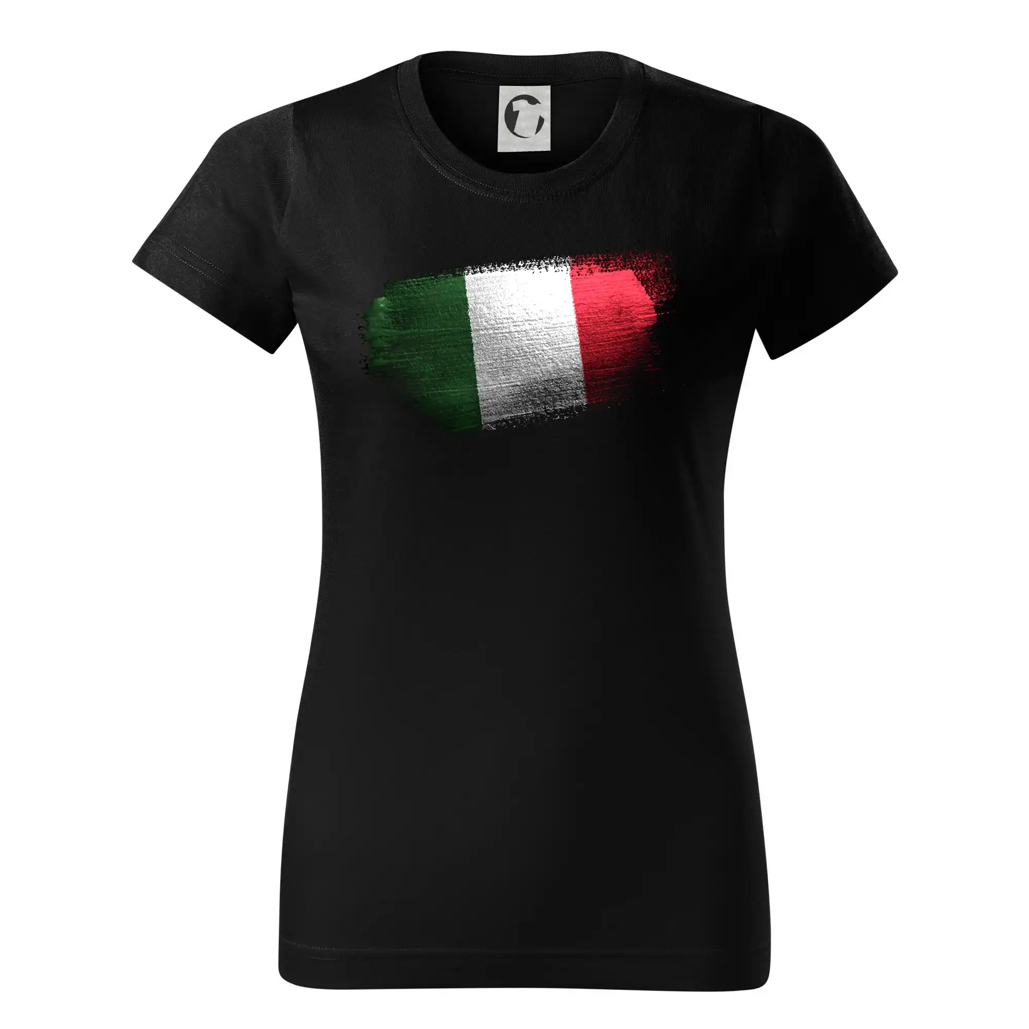 Italská vlajka okousaná