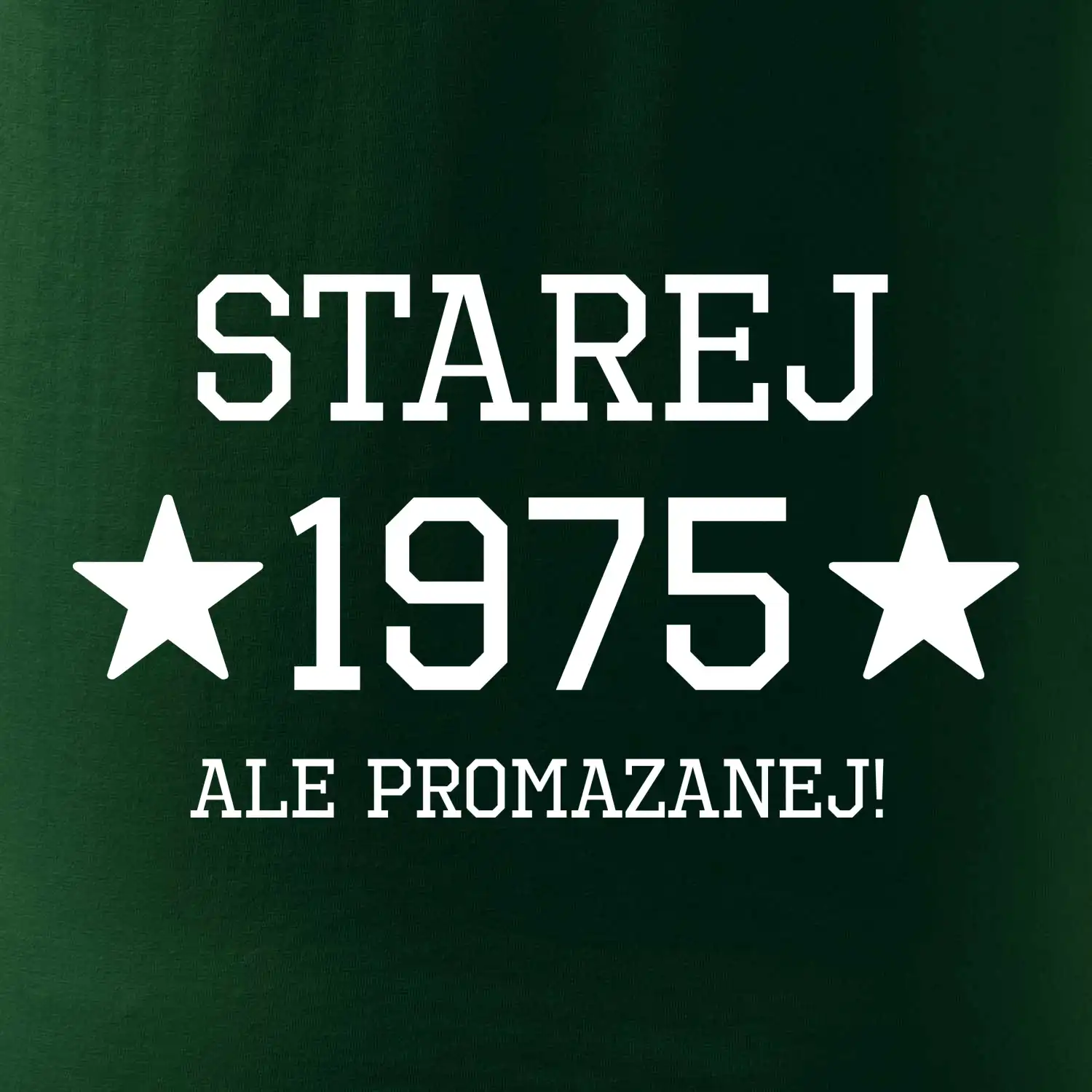Starej ale promazanej