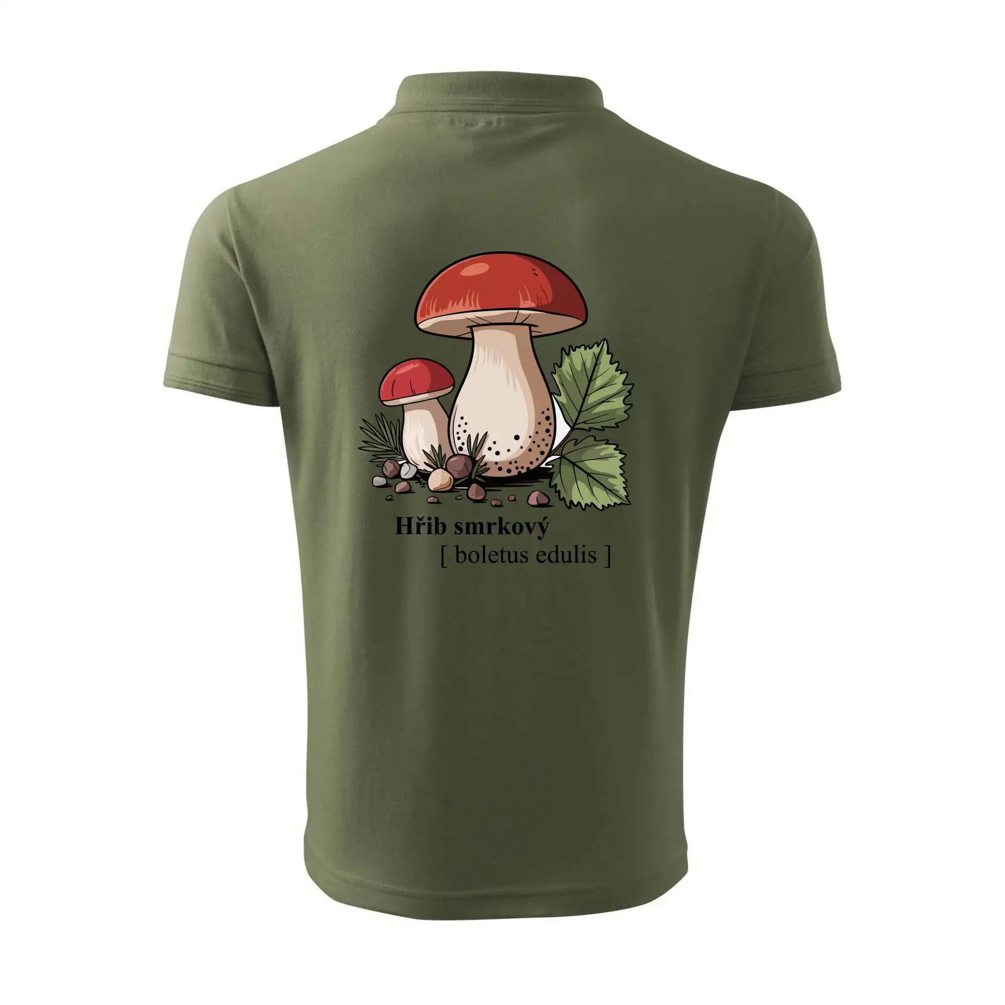 Hřib smrkový - Boletus edulis kreslený