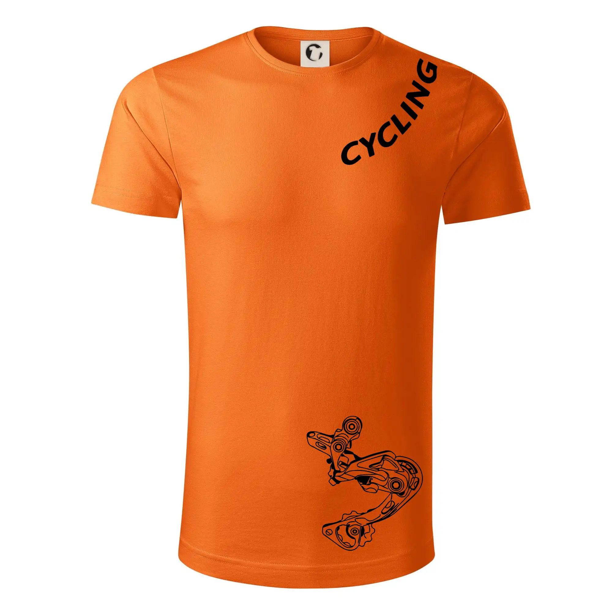 Cycling nápis šikmo
