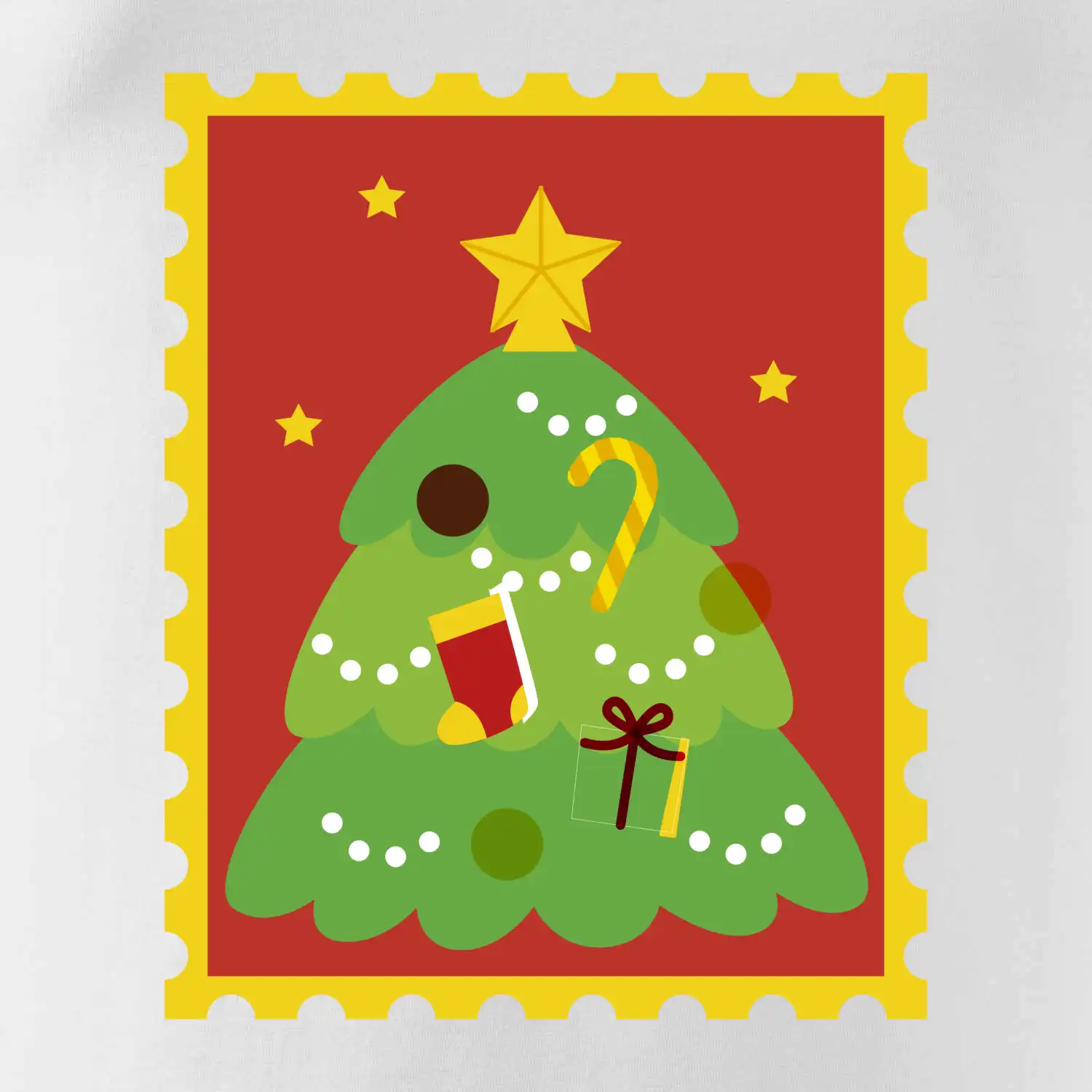 Rodinná vánoční trička - známky