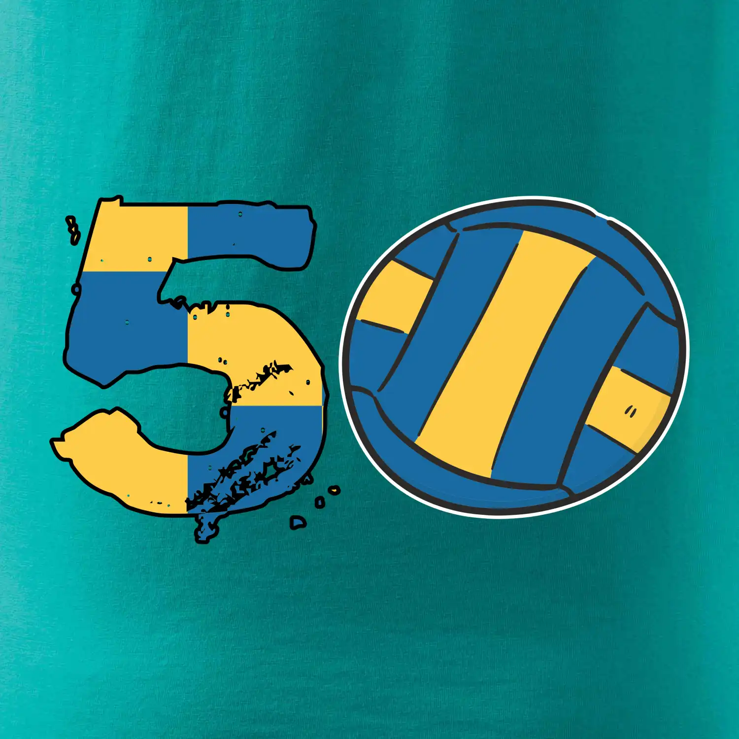 Volejbal kulaté narozeniny 50