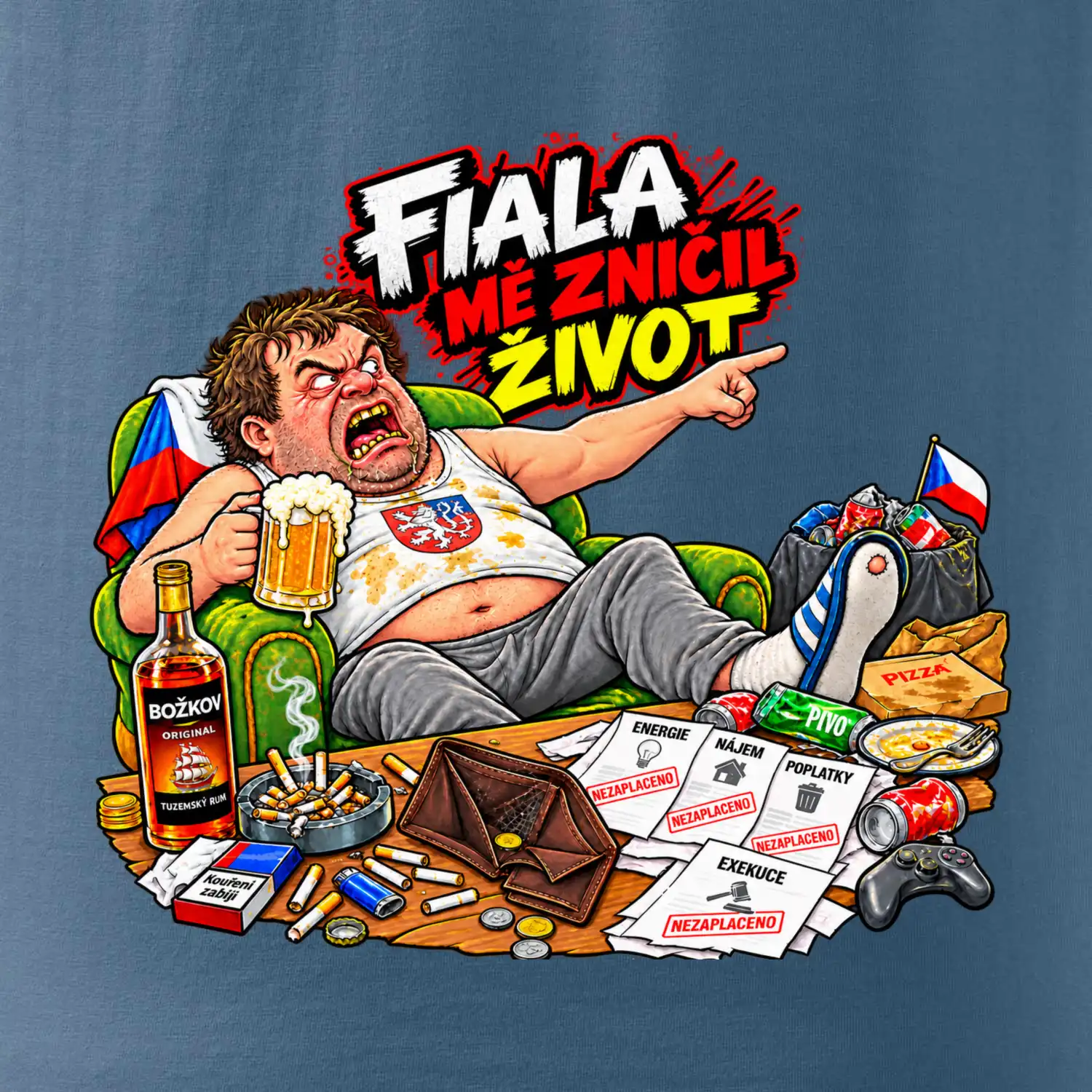 Fiala mě zničil život