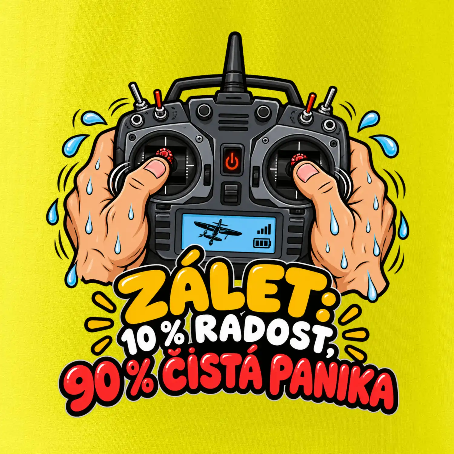 Zálet čistá panika