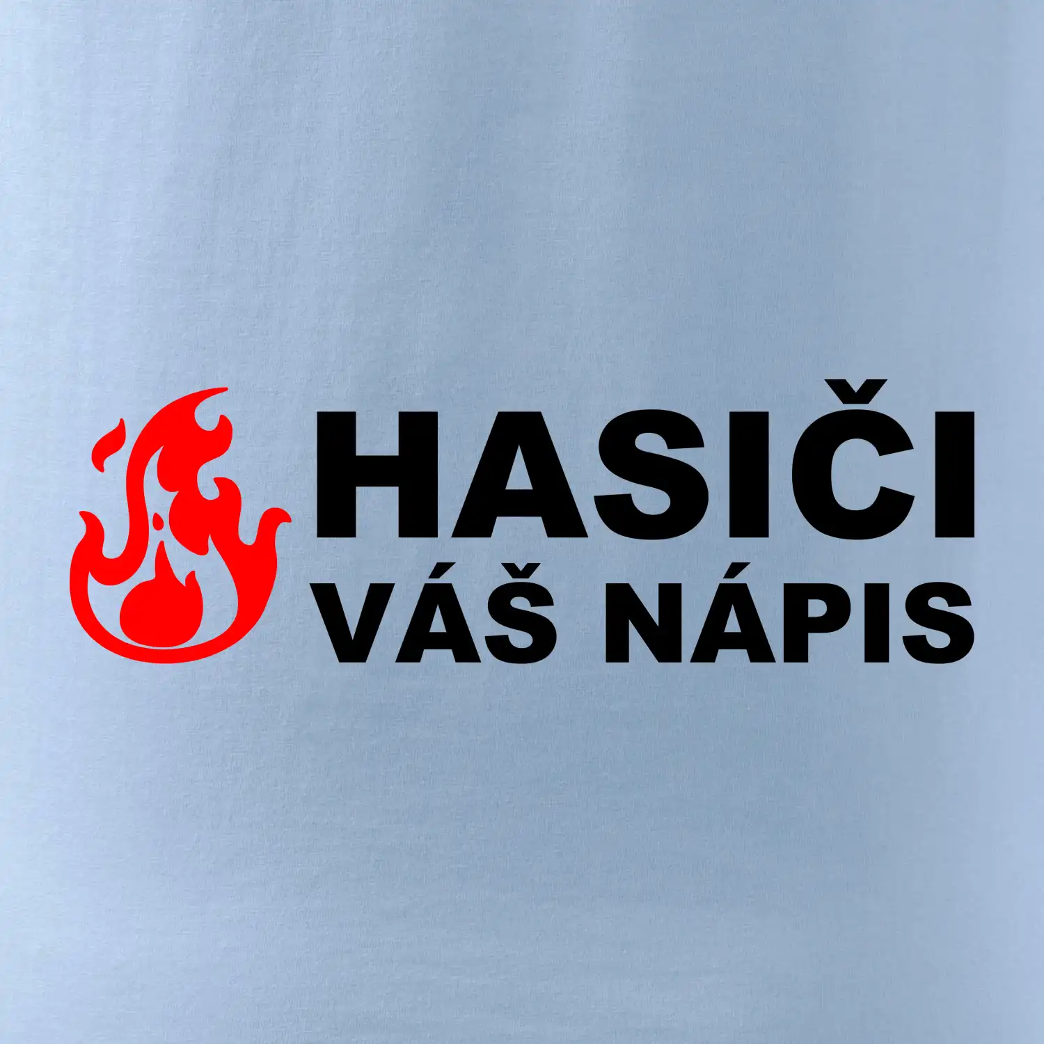 Hasiči (oheň, název sboru - vlastní nápis)