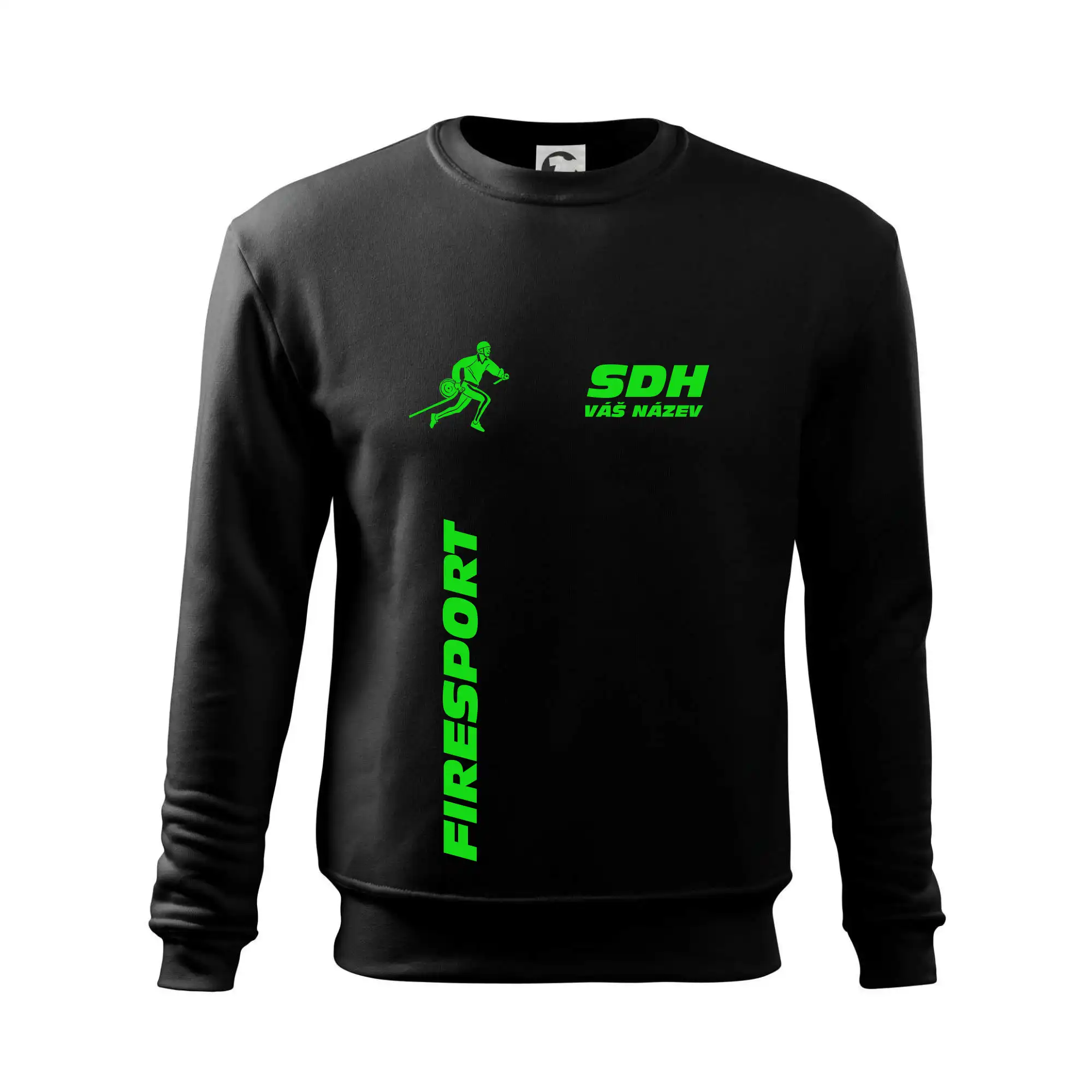 Hasičský sport SDH + váš název ZELENÁ
