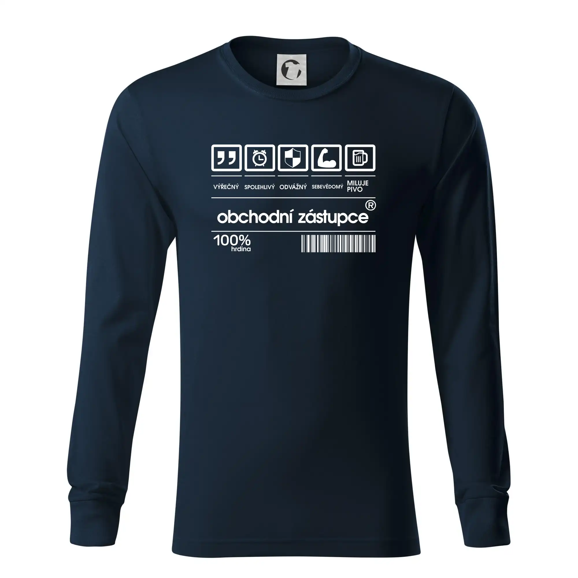 Čárový kód obchodní zástupce