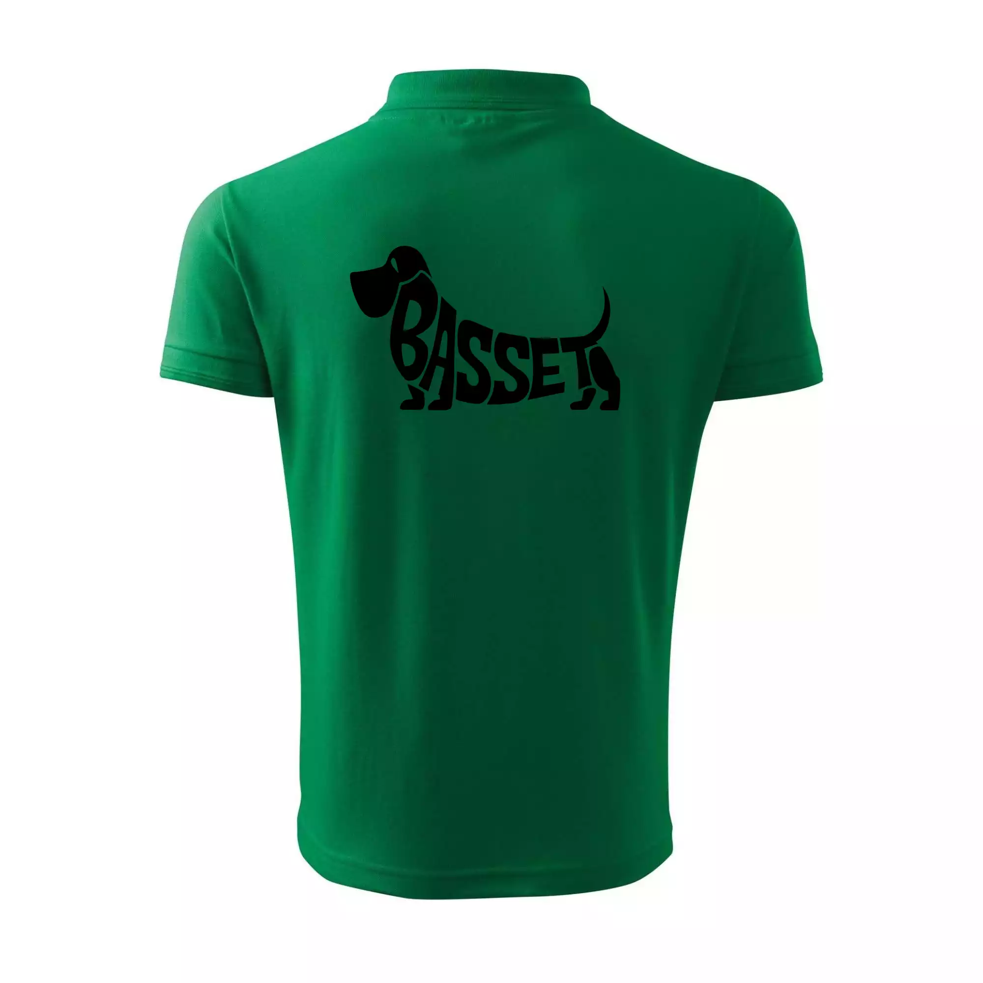 Basset nápis v těle