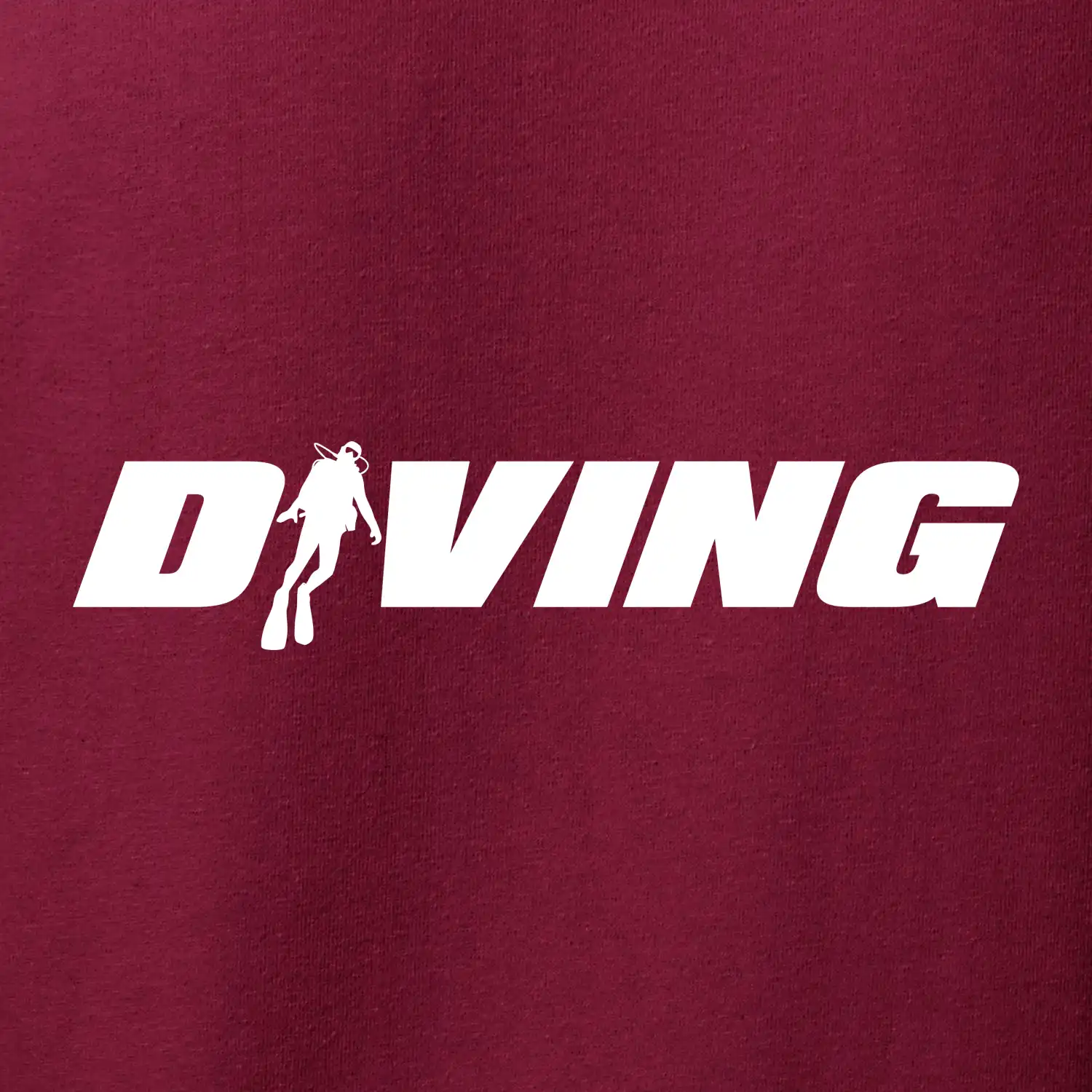 Diving nápis potápěč